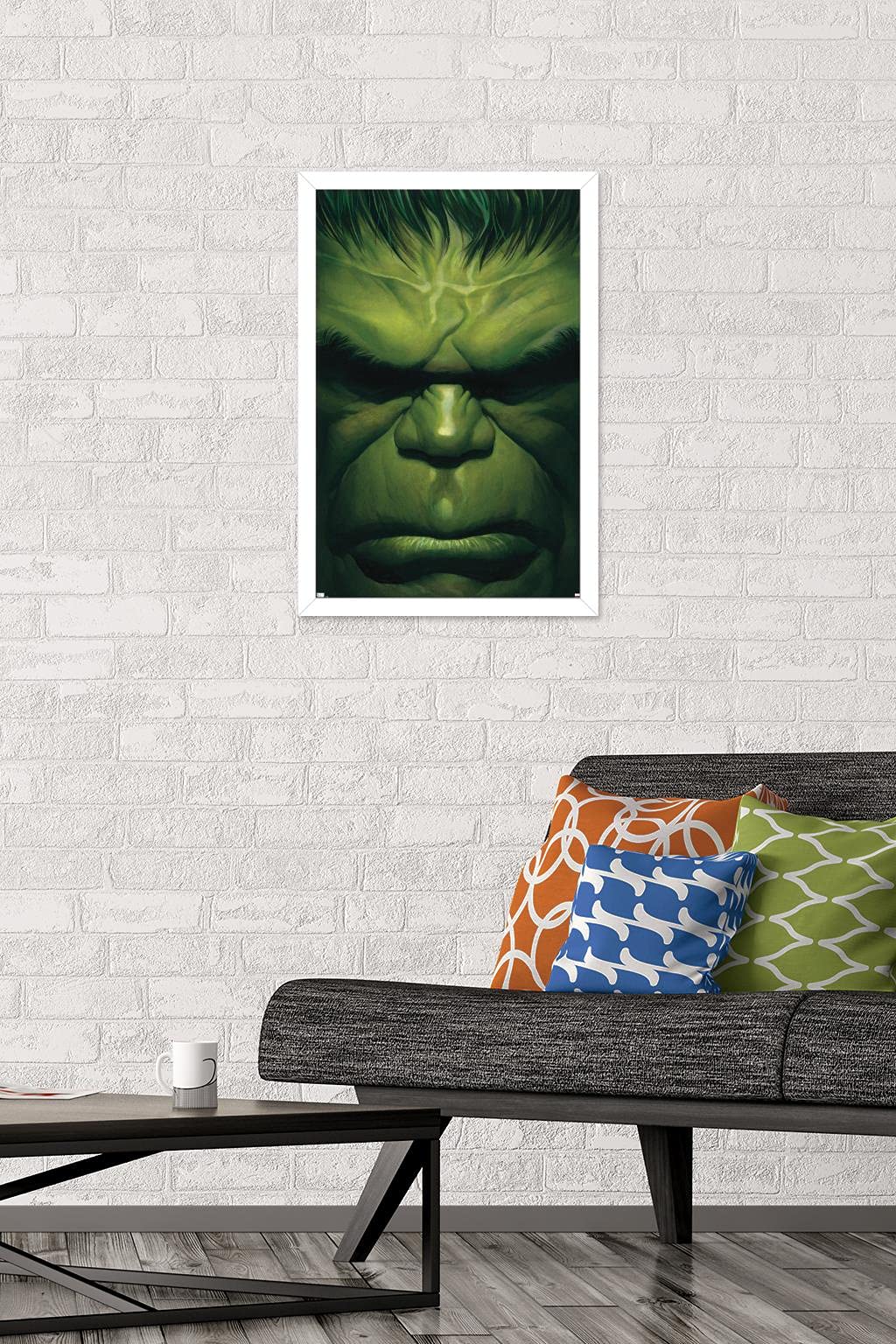 Trends International Marvel Comics - Hulk - The Immortal Hulk #18 Wall Poster, 14.72'' X 22.37'', White Framed Version