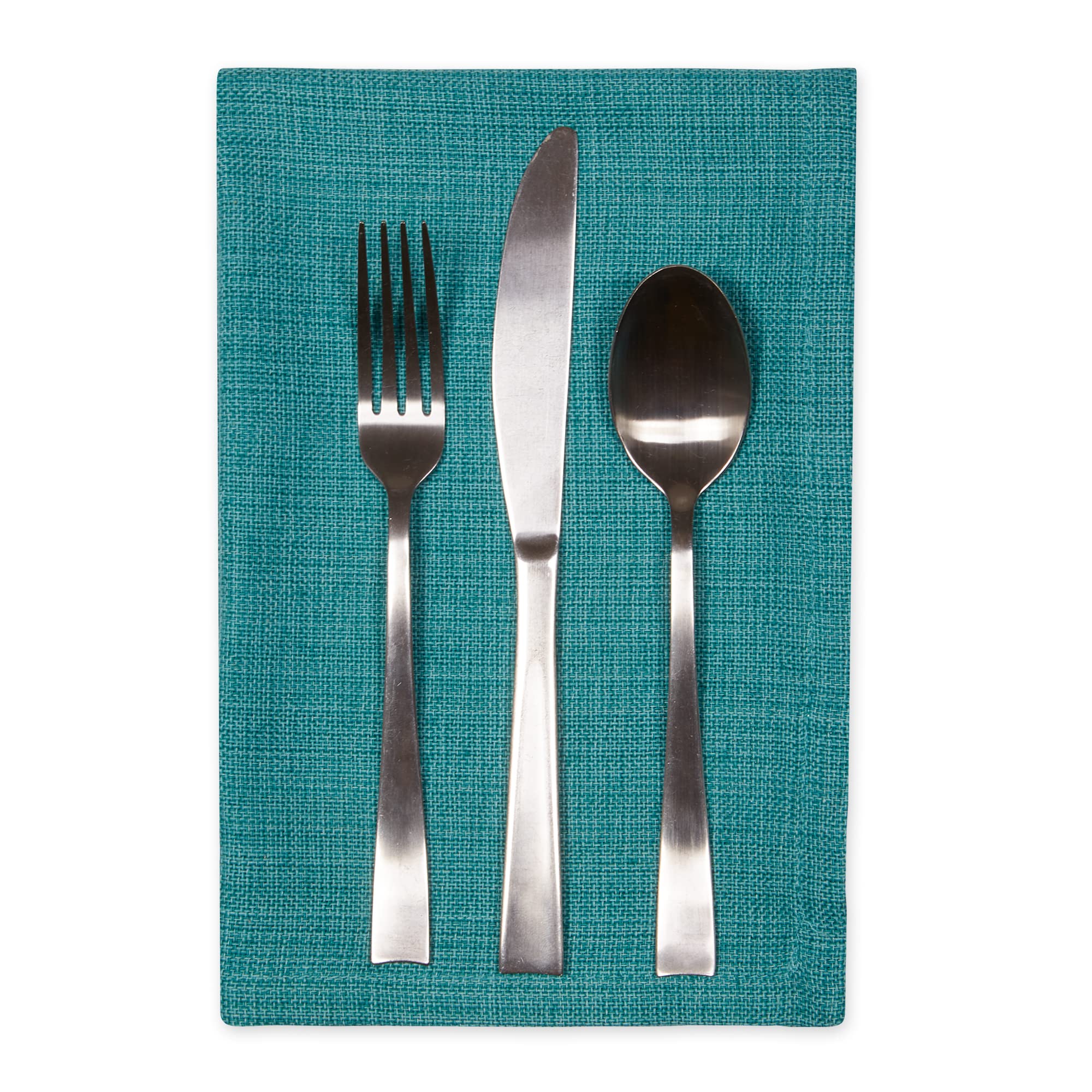TEAL VARIEGATED NAPKIN SET/6