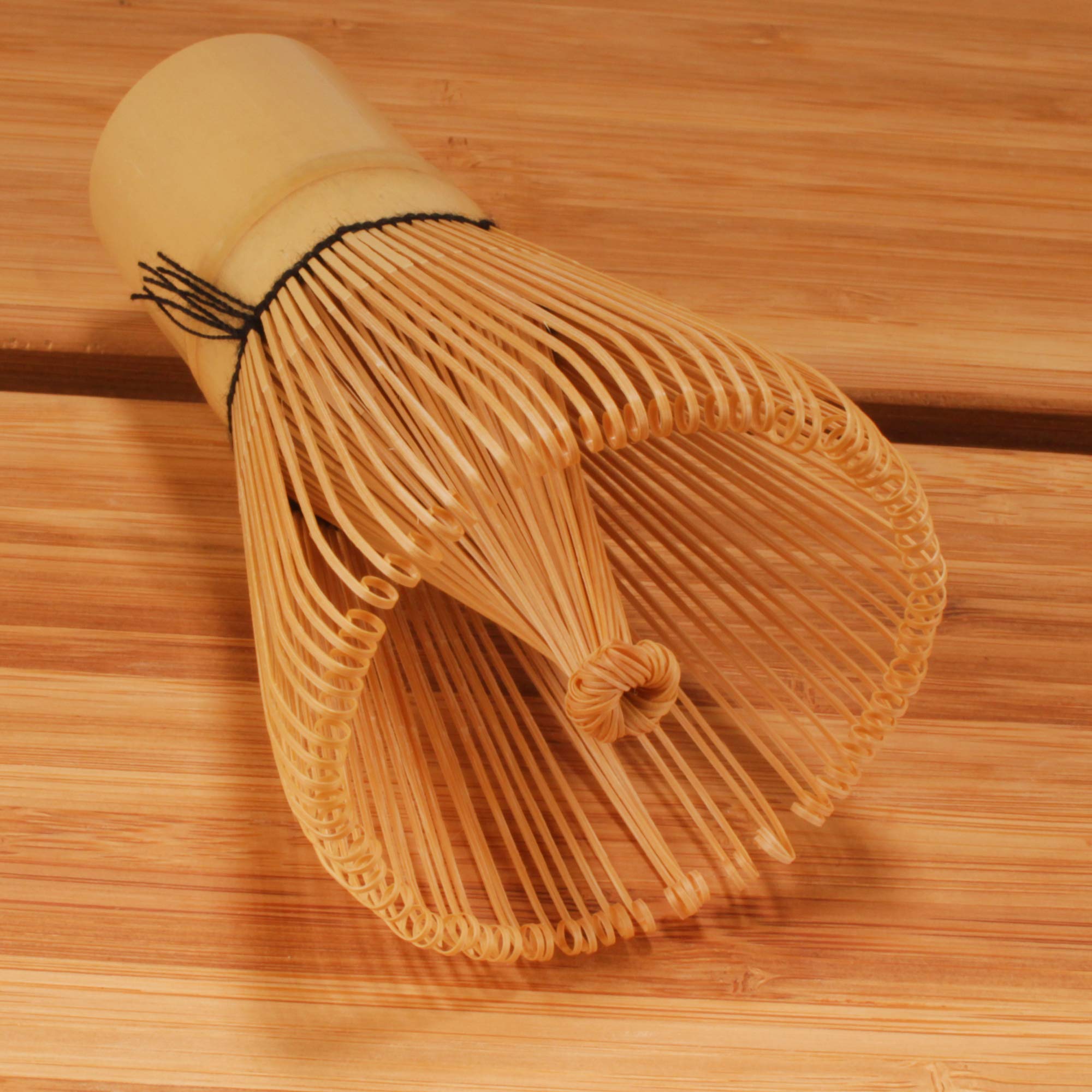Matcha Tea Whisk Set - Bamboo Whisk And Whisk Holder - White