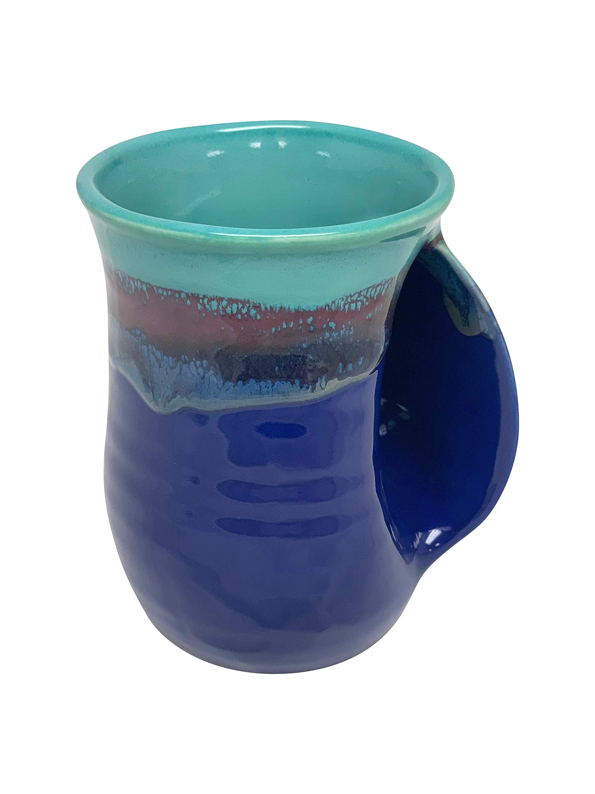 Clay In Motion Handwarmer Mug - Right Hand (Mystic Waters)