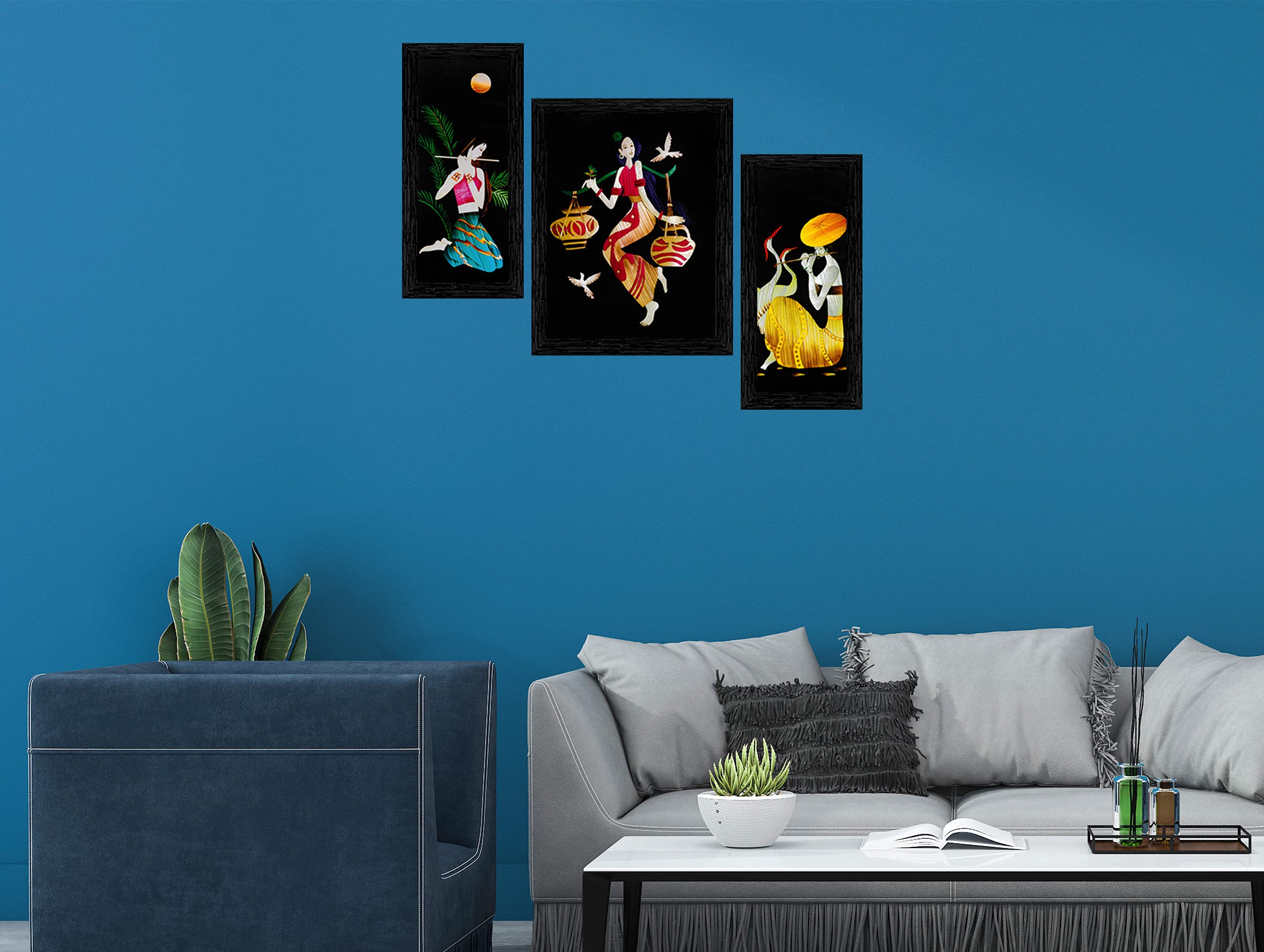 Indianara Still Rectangular Synthetic Wood Art Painting