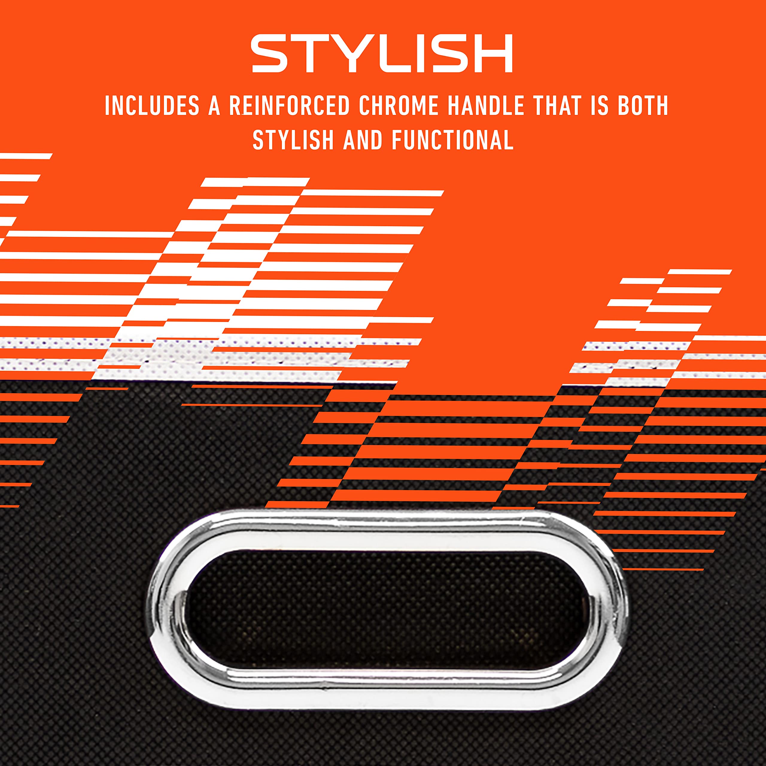 Franklin Sports Nfl Cincinnati Bengals Collapsible Storage Bin - Nfl Folding Cube Storage Container - Fits Bin Organizers - Fabr