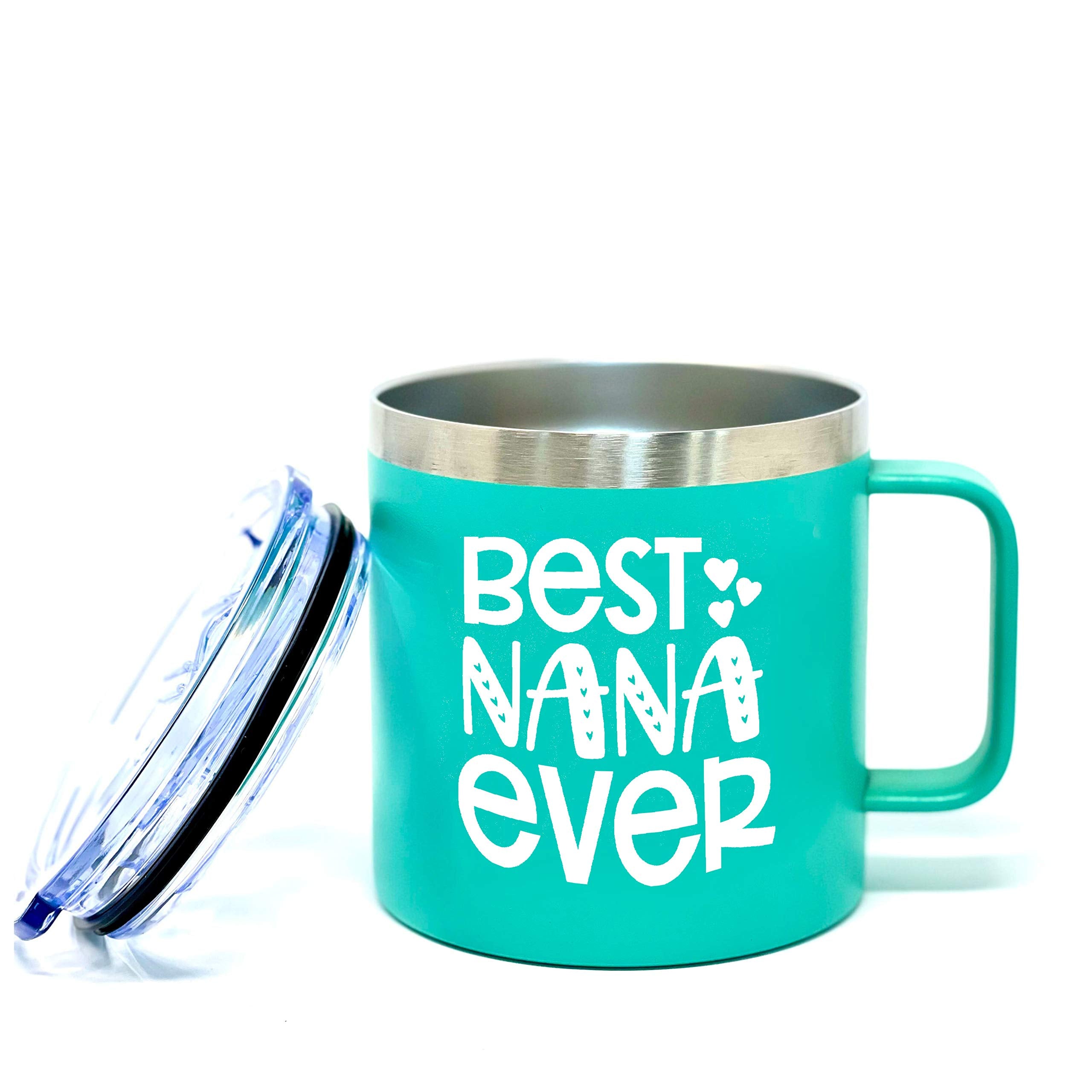 Nana Gifts From Grandkids - Nana Tumbler, Nana Mug, Nanas Cup - Best Nana Ever Coffee Mugs - Great Presents For Christmas, Happy