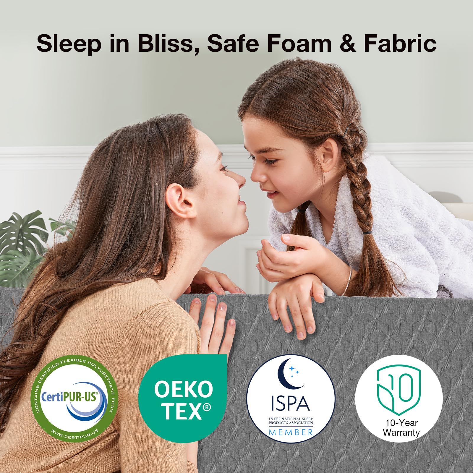 Novilla Full Size Mattress, 5 Inch Mattress Full Size Memory Foam with Gel-Infused & Airflow Wave-Cut Foam for Cool Touch & Pres