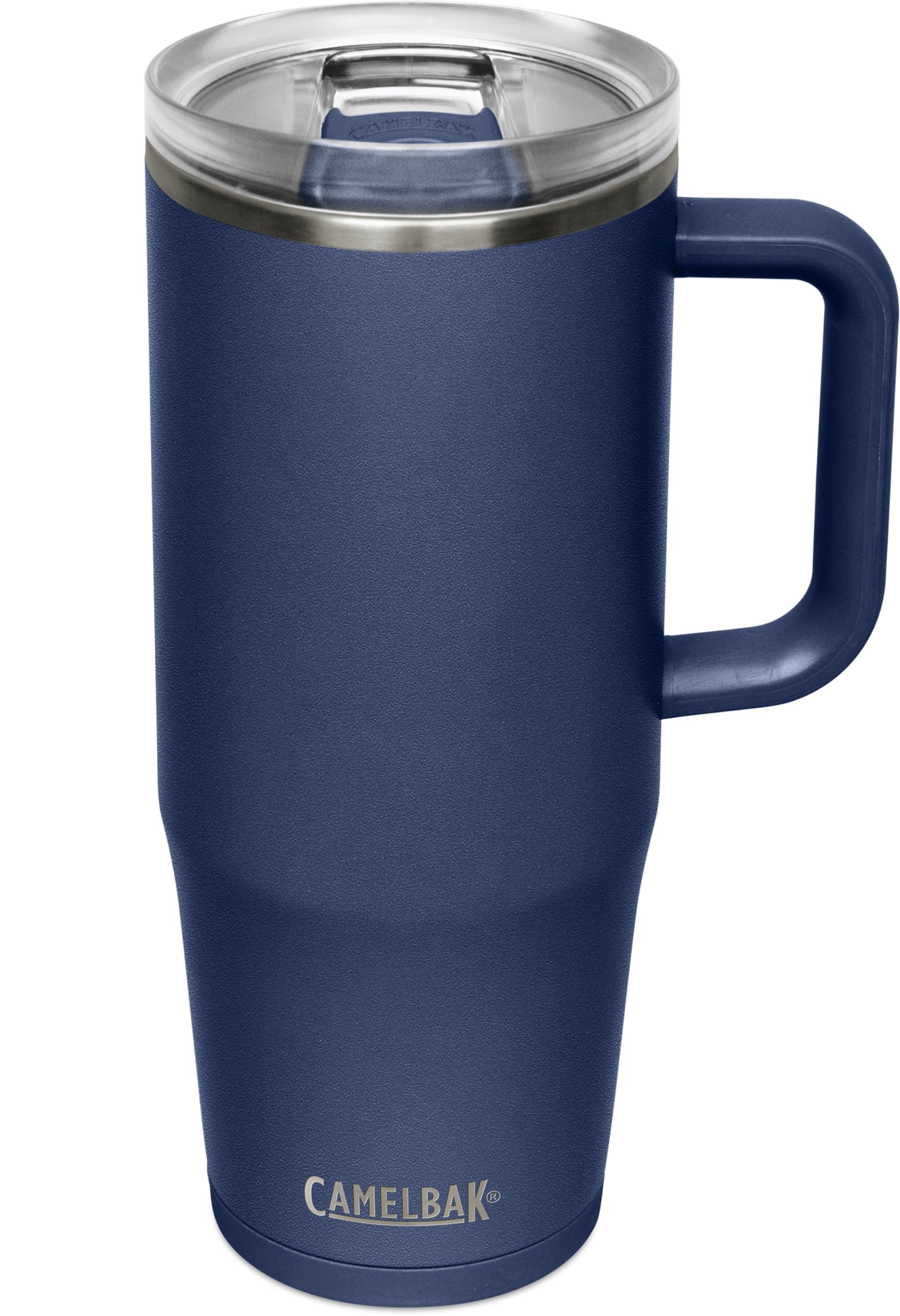 Camelbak Thrive Leak-Proof 32 Oz Stainless Steel Mug For Travel, Coffee, Tea, Hot Beverages - Spill Proof Cup-Holder, Navy