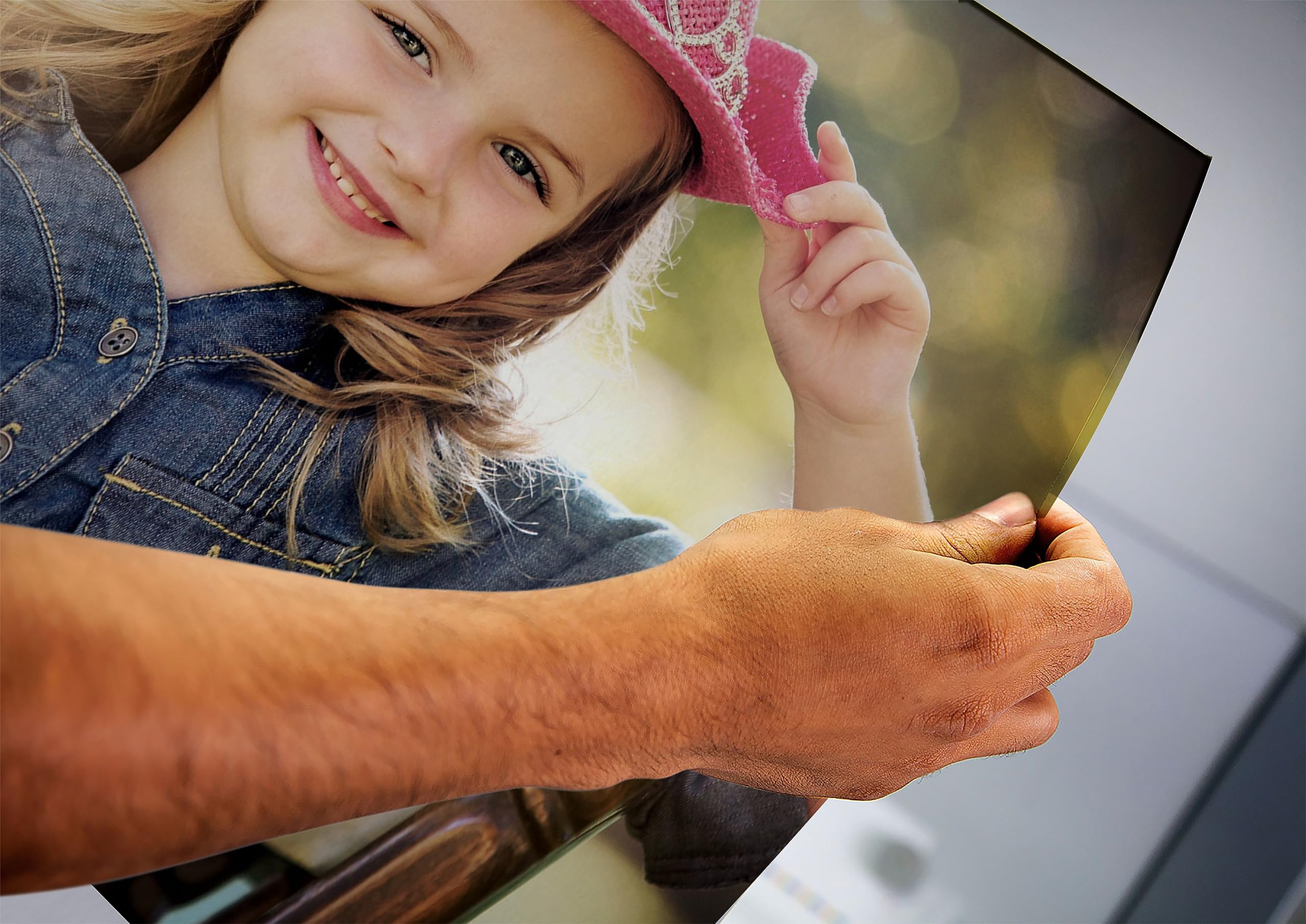 Personalized Custom Canvas Prints: Photo On Canvas (Light Brown 20X24) Transform Your Photos Into Stunning Framed Wall Art Digit