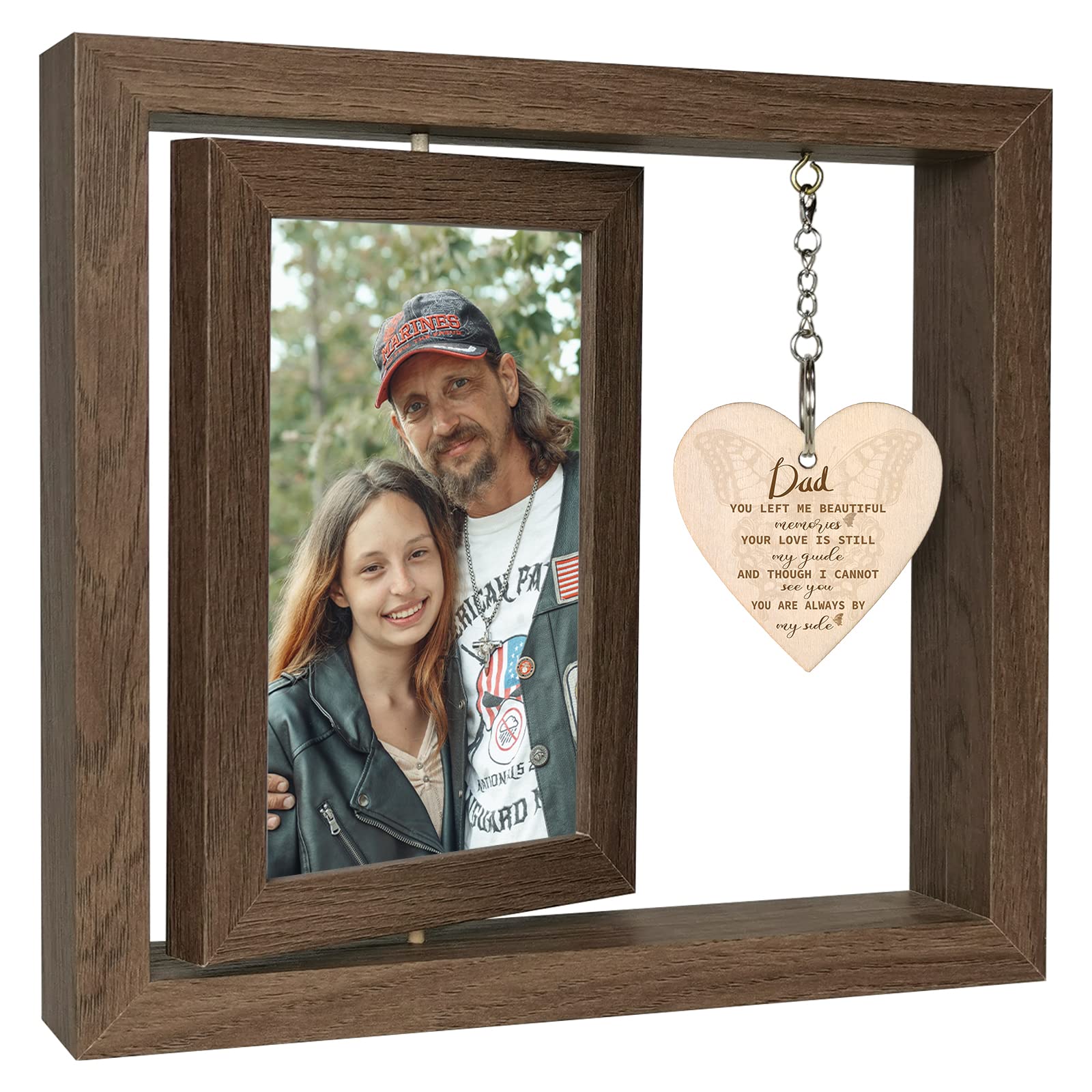 EYITUPC Loss of Father Sympathy Gift Memorial Gifts for Loss of Dad Picture Frame, In Memory Of Loved One Gifts Grief Gifts Bere