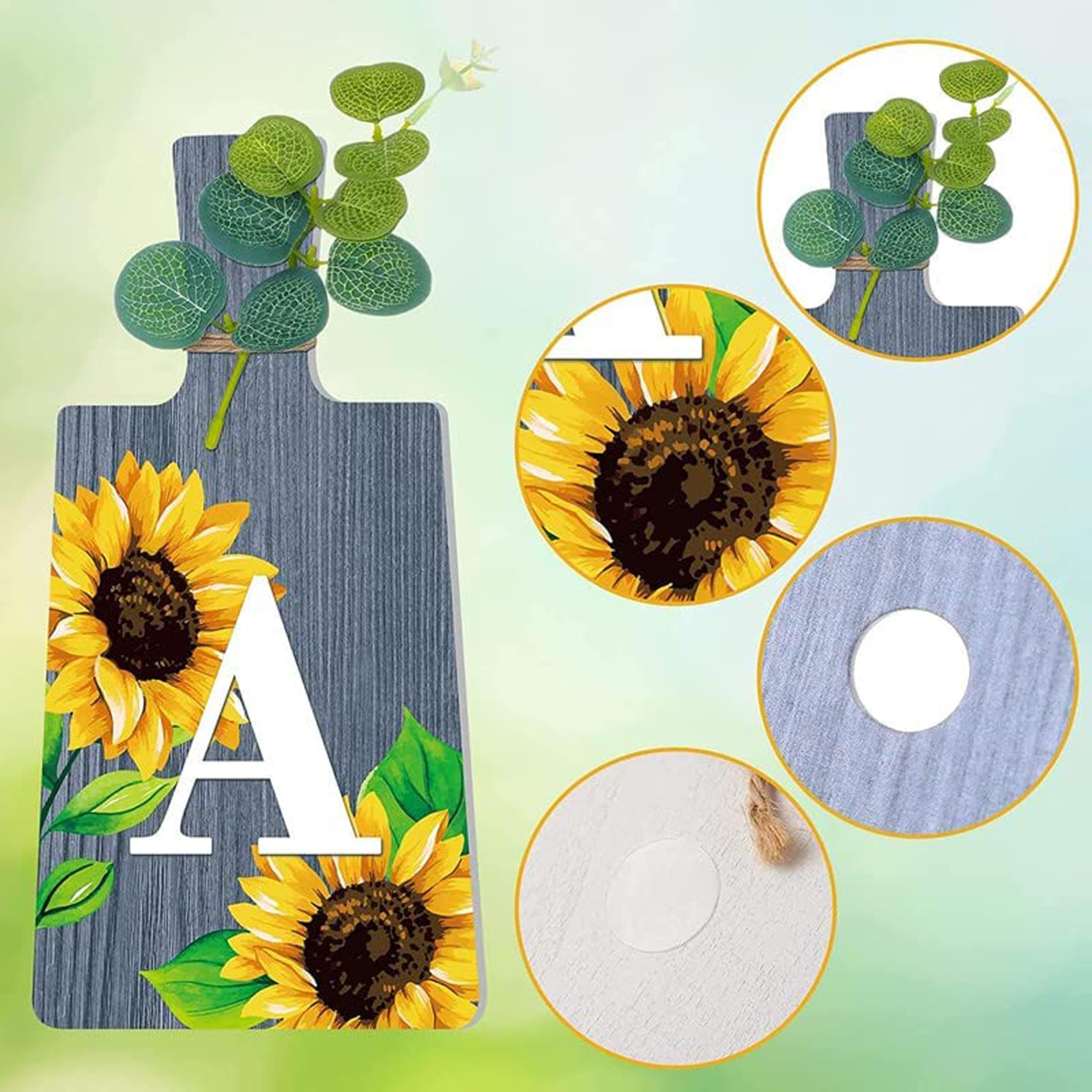 Angel Infinite Kitchen Plaque Wall Hanging Decor | Sunflower Cutting Boards Dining Eat Signs Forks & Spoons Dining Quotes Sign W