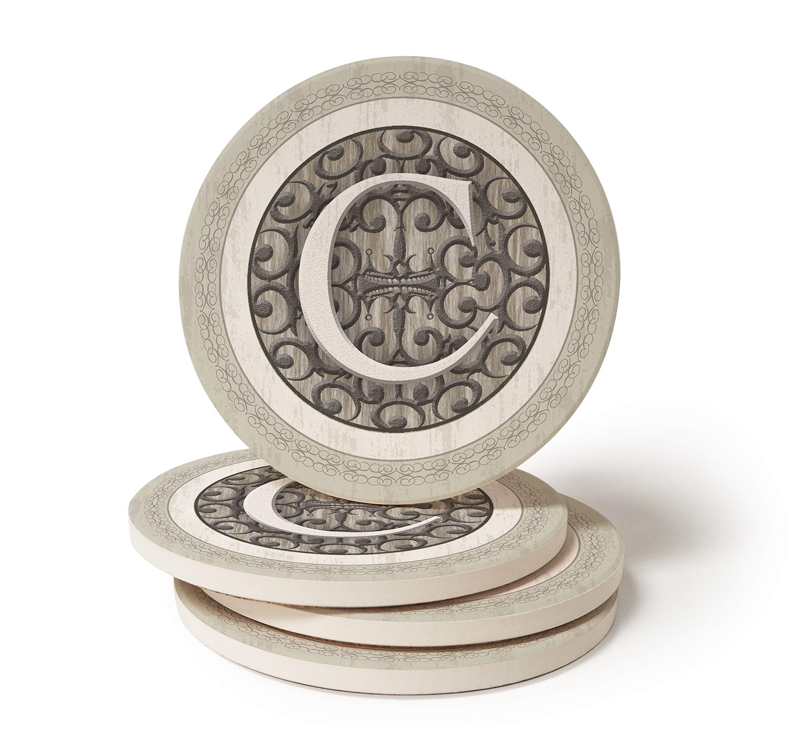 Coasterstone Monogram C Coasters