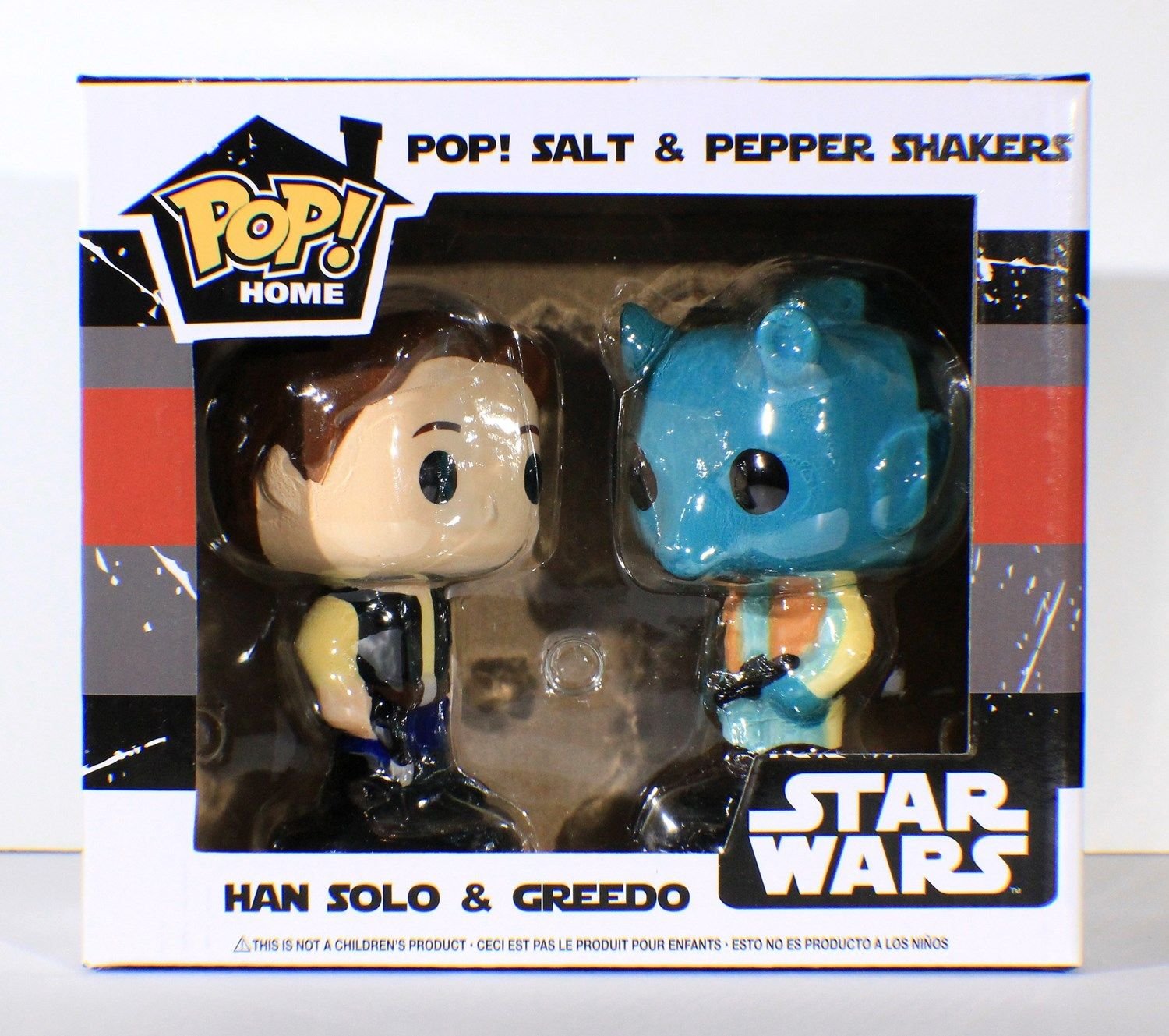 Funko Home - Smuggler'S Bounty - Han Solo And Greedo Salt And Pepper Shakers