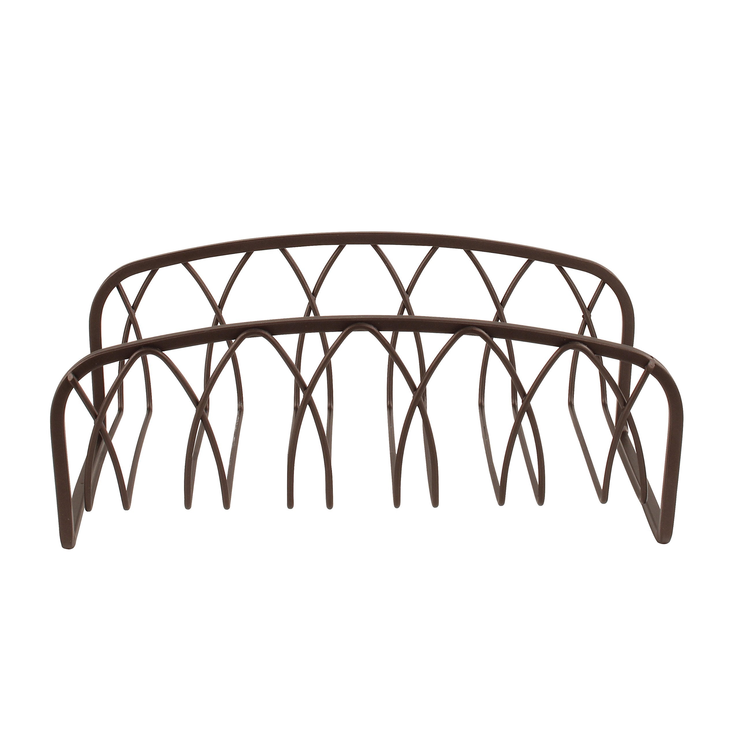Spectrum Diversified Twist Guest Towel Holder, Large, Bronze