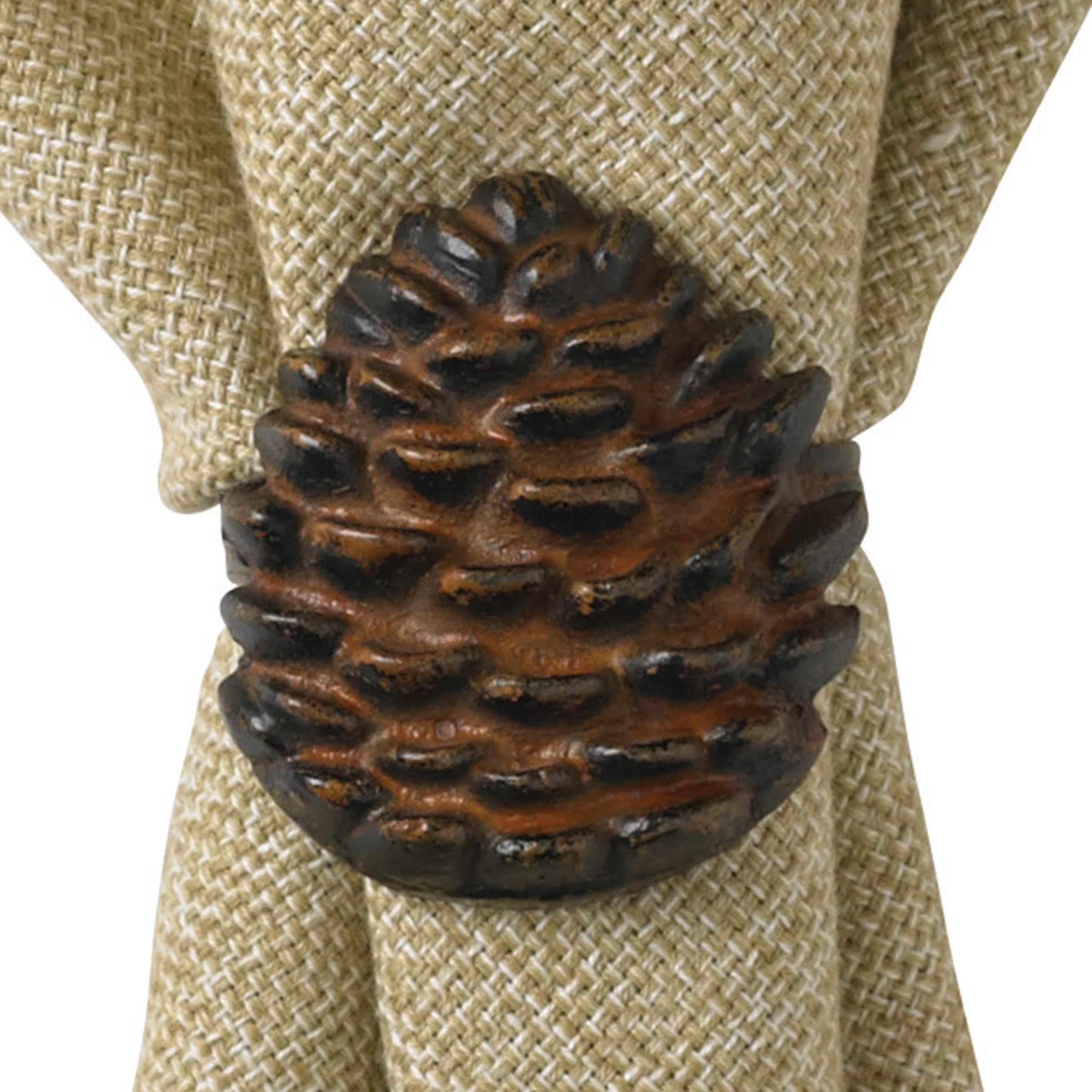 Park Designs Pine Lodge Napkin Ring Set Of 4