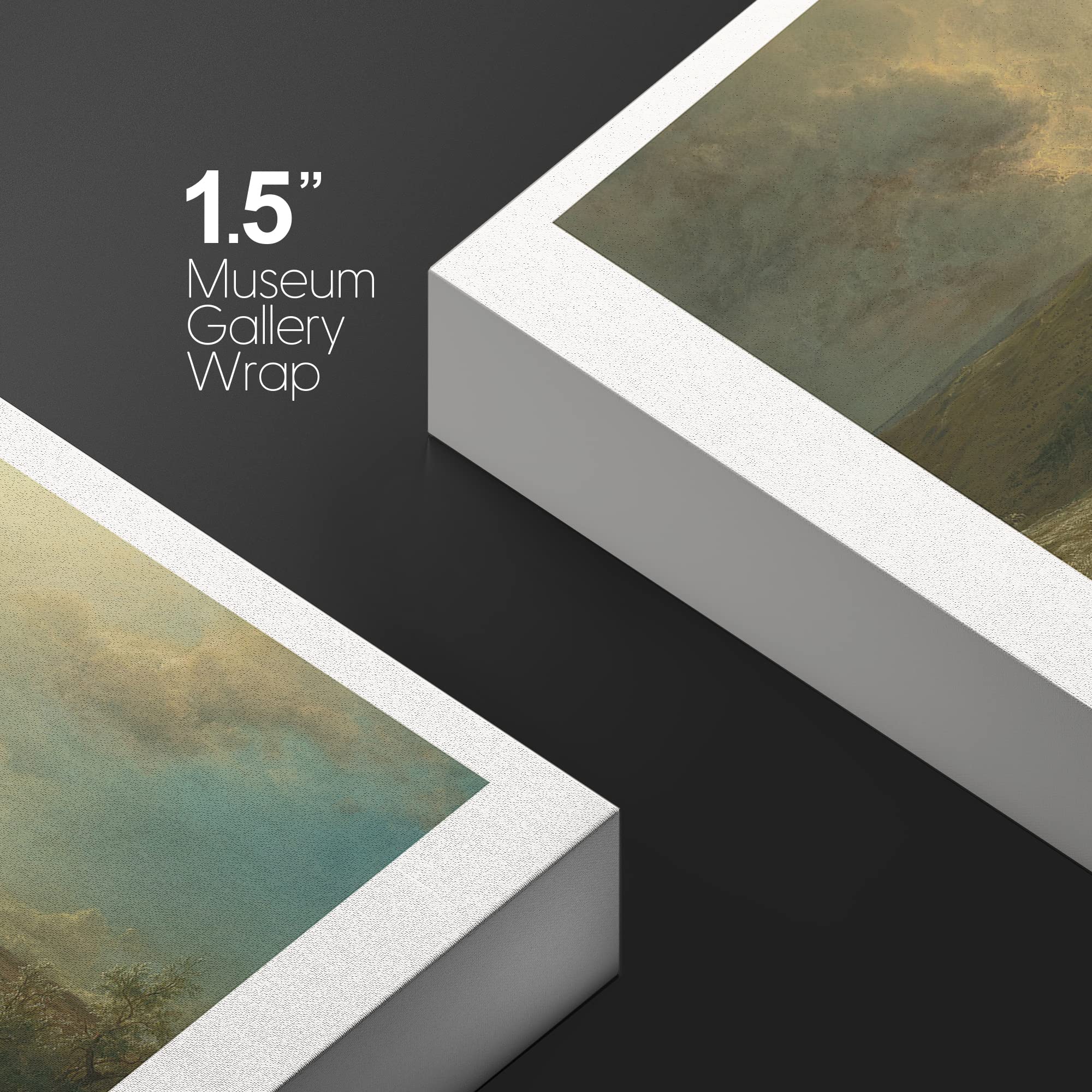 Wall26 Canvas Print Wall Art Jerusalem From Mount Of Olives By Church Historic Classical Illustrations Fine Art Decorative Vinta