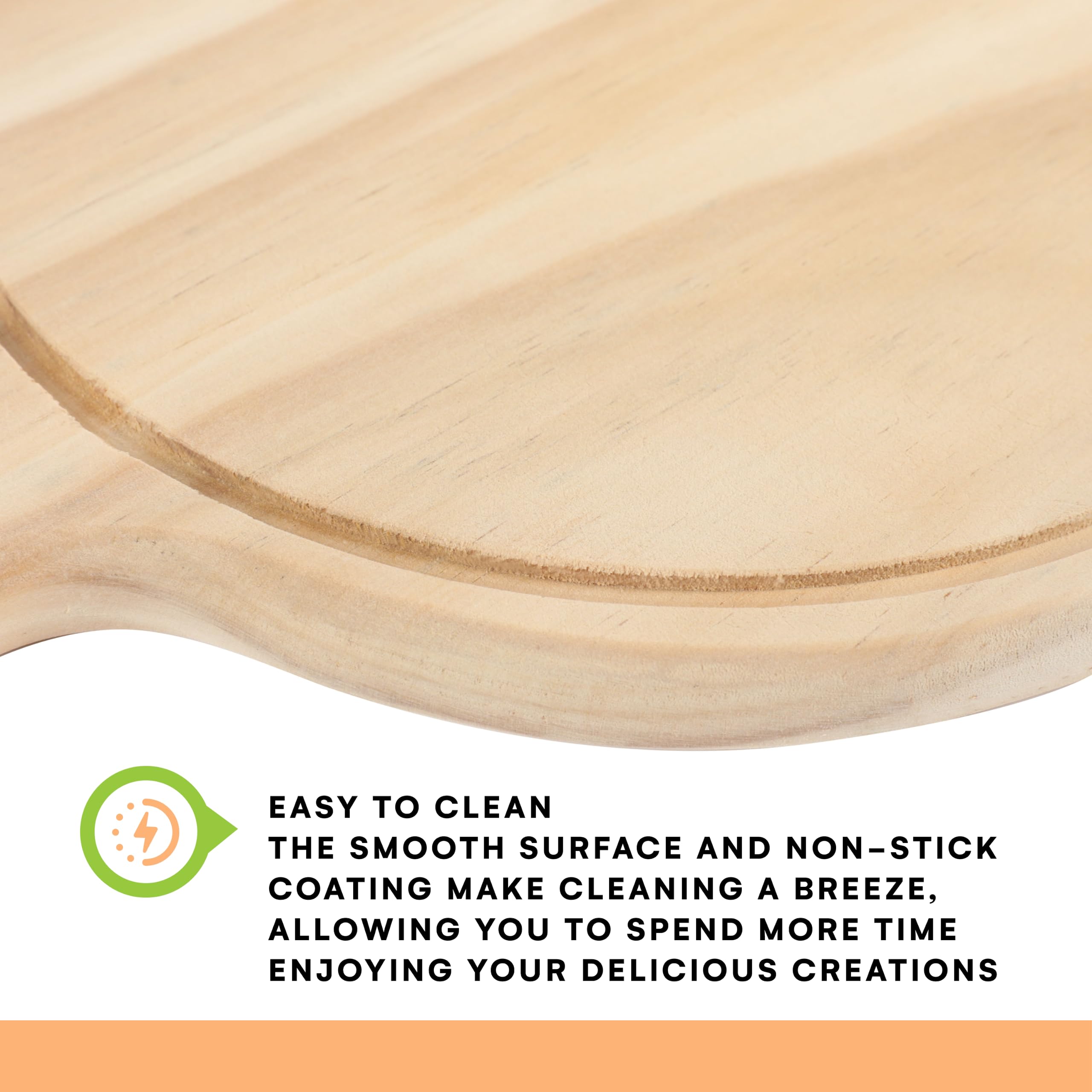 Prosumers Choice Bamboo Serving Tray - Set Of 4 Wooden Tea Tray - 16X12-Inch Coffee Table Tray - Food Tray For Serving Snacks Or