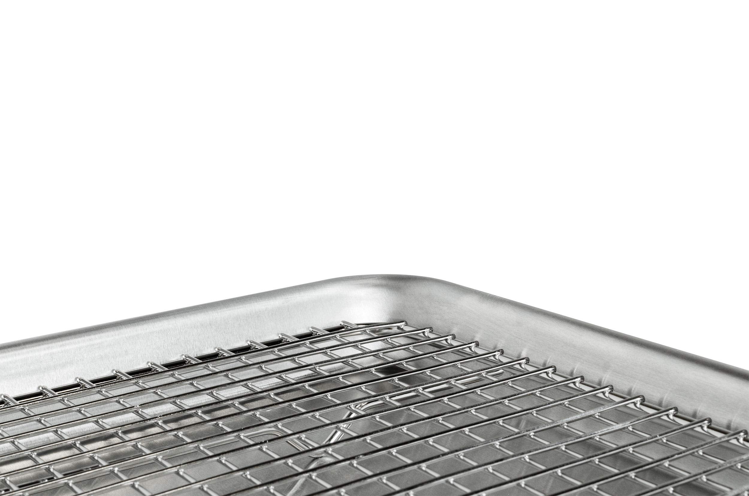Fat Daddio'S Cr-Half Stainless Steel Cooling & Baking Rack, 12 X 17 Inch