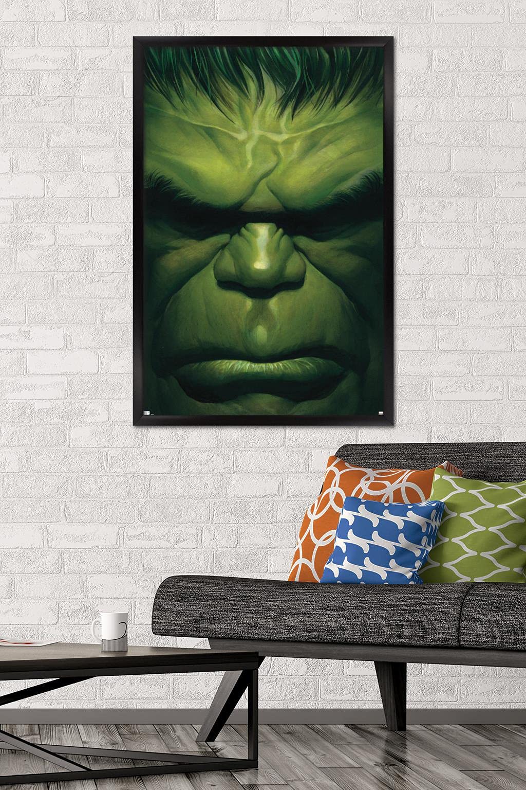 Trends International Marvel Comics - Hulk - The Immortal Hulk #18 Wall Poster, 22.37'' X 34.00'', Black Framed Version
