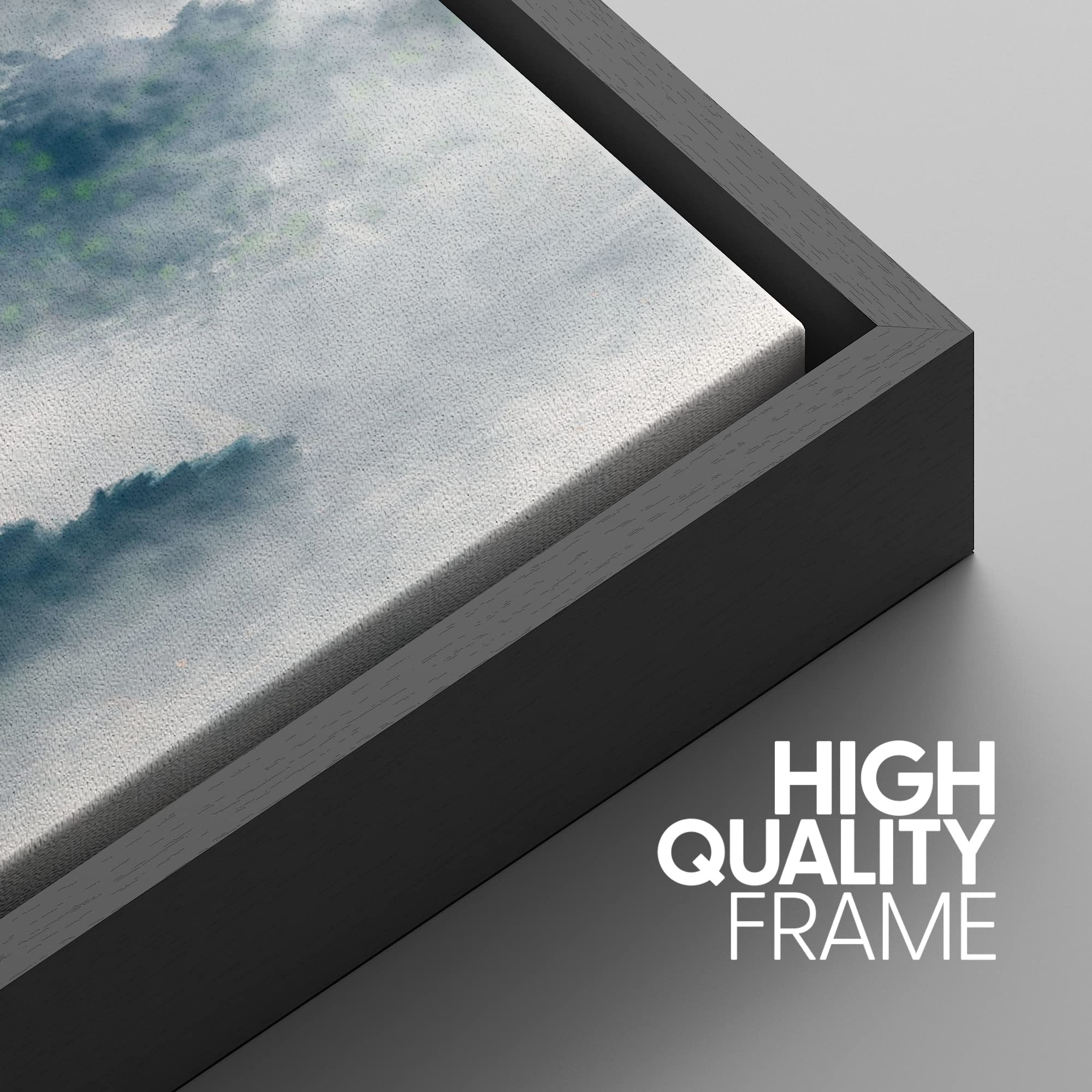 Signwin 3 Piece Framed Canvas Wall Art Zen Canvas Prints Home Artwork Decoration For Living Room,Bedroom - 24''X36''X3 Black