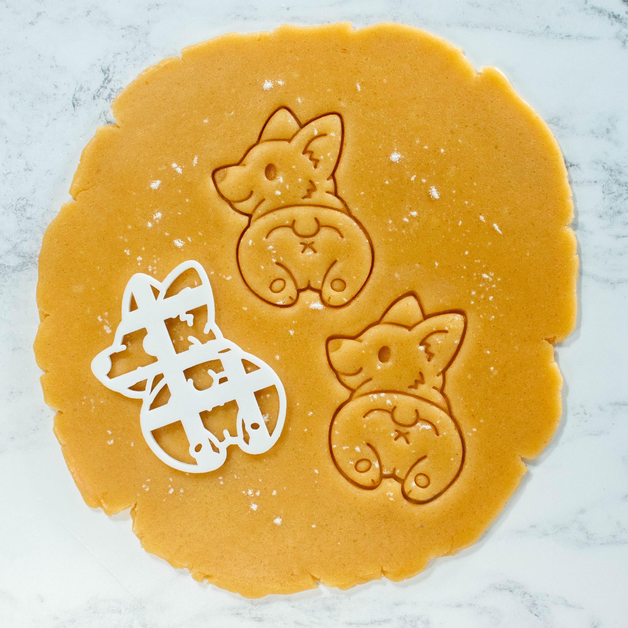 Corgi Butt Cookie Cutter, 1 Piece - Bakerlogy