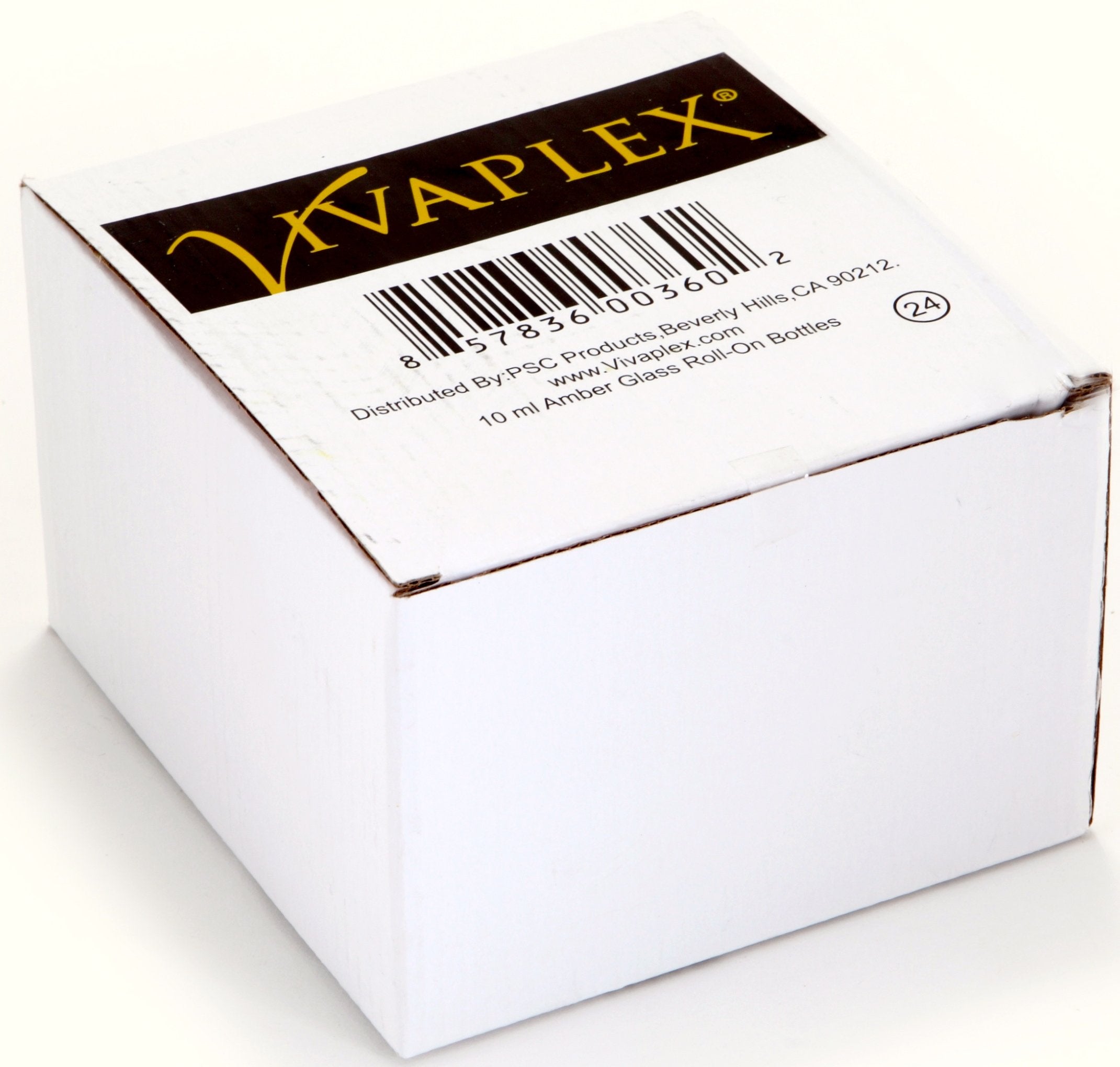 24, Amber, 10 Ml Glass Roll On Bottles With 3-3 Ml Dropper'S