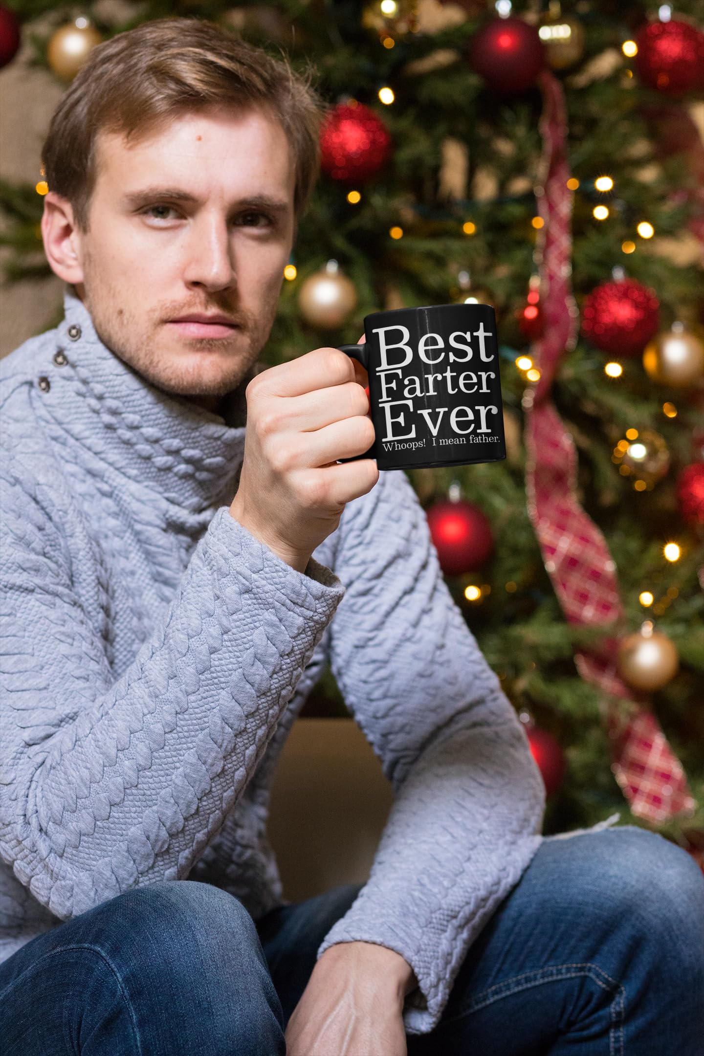 Find Funny Gift Ideas Best Farter Ever I Mean Father Funny Dad Mug Mug - World's Greatest Farter Funny Fathers Day Mugs Gifts from Kids Son  FathersDay Gifts for Dad from Daughter  (BFE Black)