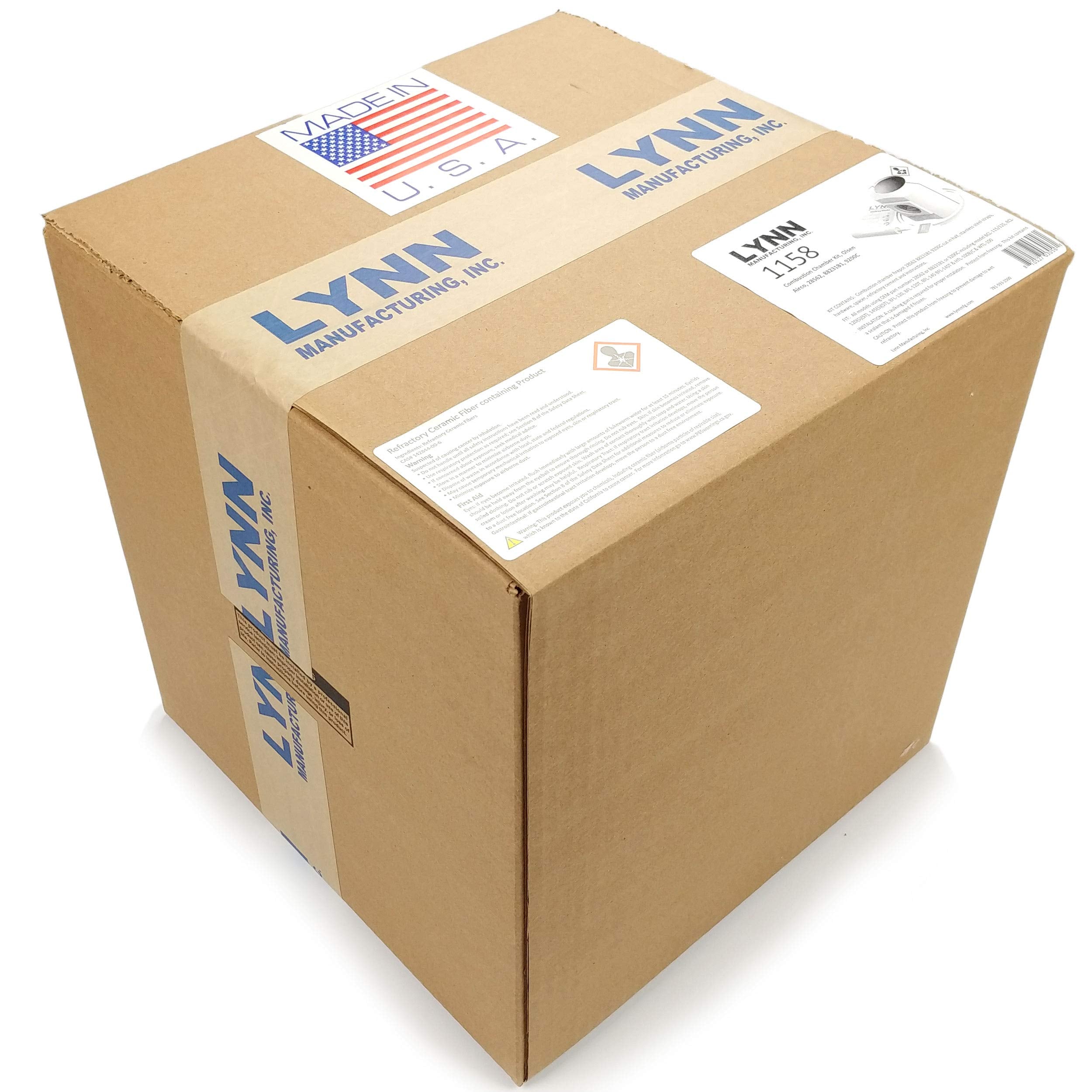 Lynn Manufacturing Replacement Combustion Chamber Kit, Olsen Airco, 28562, 88231B1, 9200C, 1158