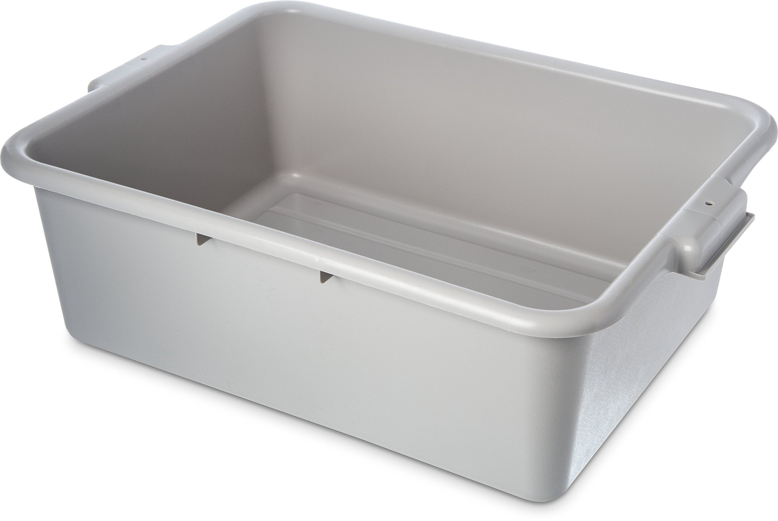 Carlisle FoodService Products 4401123 Comfort Curve Bus Box/Tote Box, 7 deep, Gray