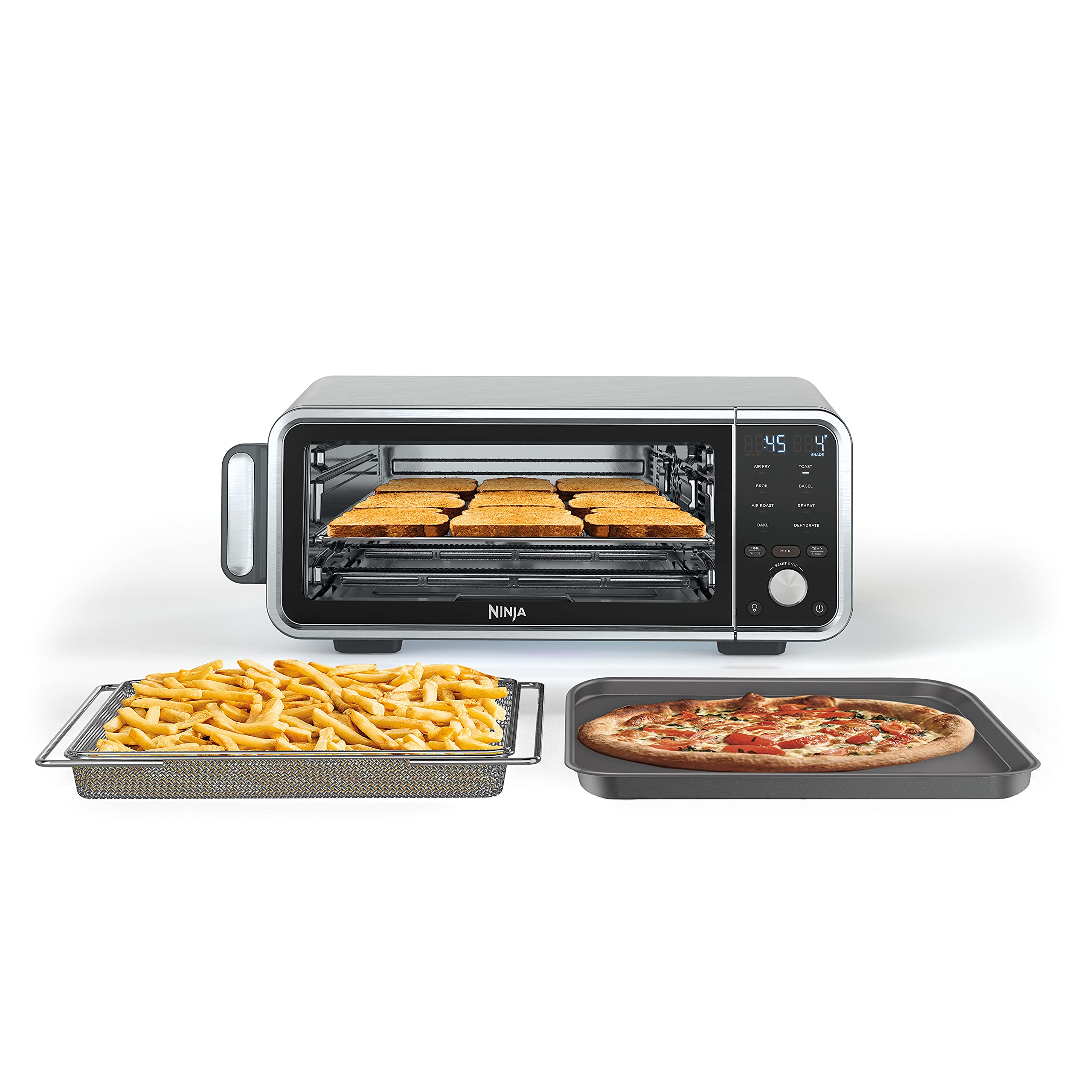 Ninja Sp201 Digital Air Fry Pro Countertop 8-In-1 Oven With Extended Height, Xl Capacity, Flip Up & Away Capability For Storage