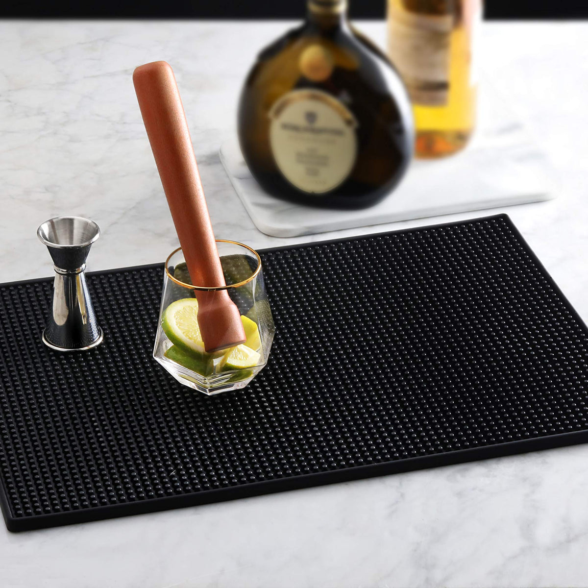 New Star Foodservice 48421 Rubber Bar Service Mat For Counter Top, 12 ...