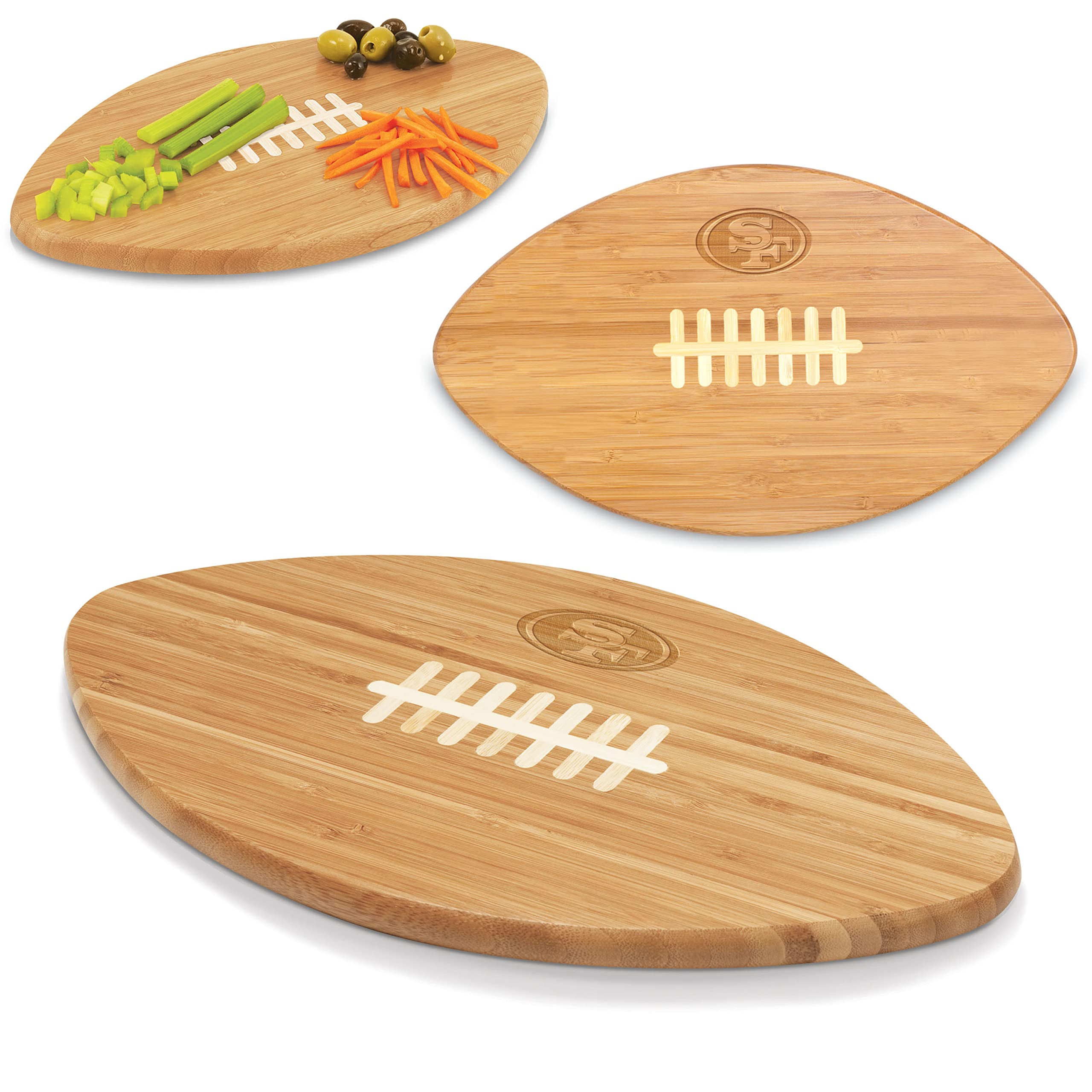 NFL San Francisco 49ers Touchdown Pro! Engraved Board  One Size  Natural Wood
