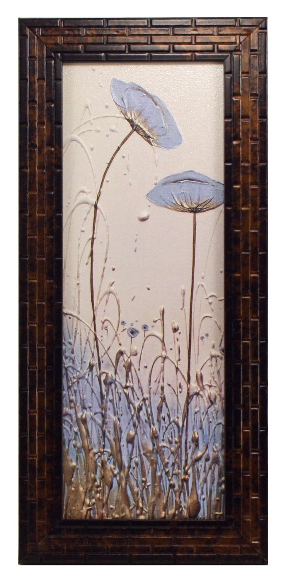 Indianara 3 PC Set of Floral Paintings (multicolor1093)