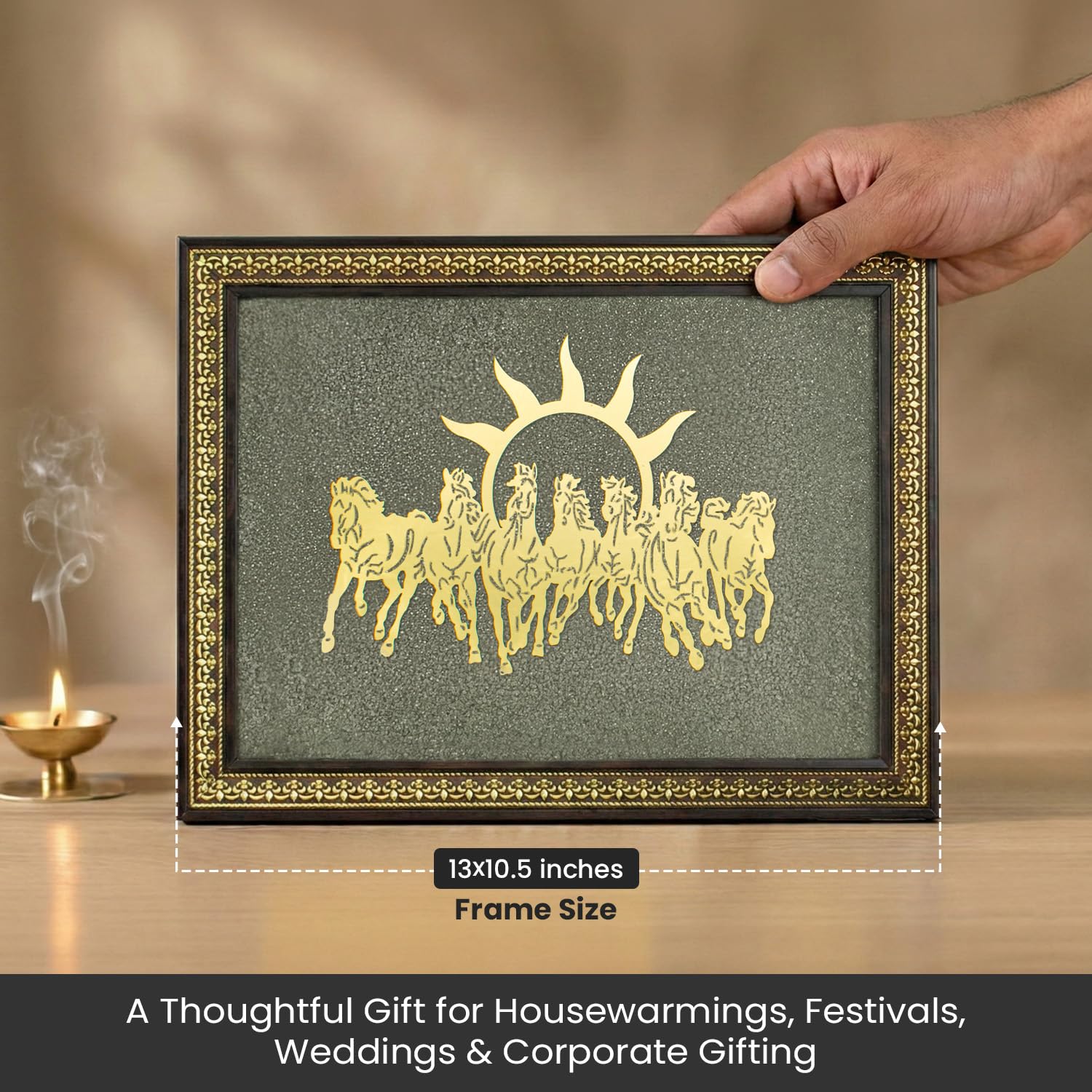 Big 7 Horses Frame