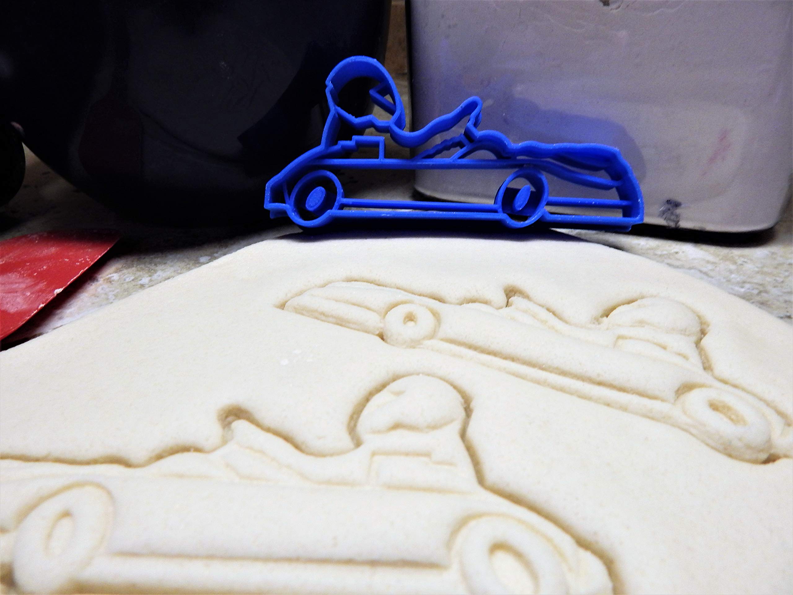 Go Kart Cart Racing Sports Gokart Driver Race Street Track Cookie Cutter Usa Pr2231