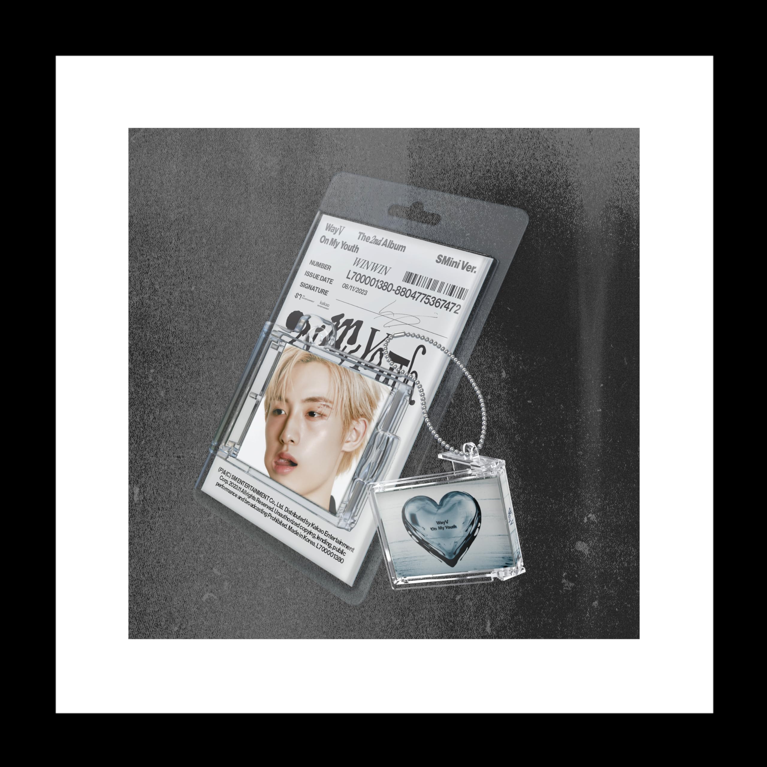 WayV On My Youth 2nd Album Contents+Photocard+Tracking Sealed (SMini Version)