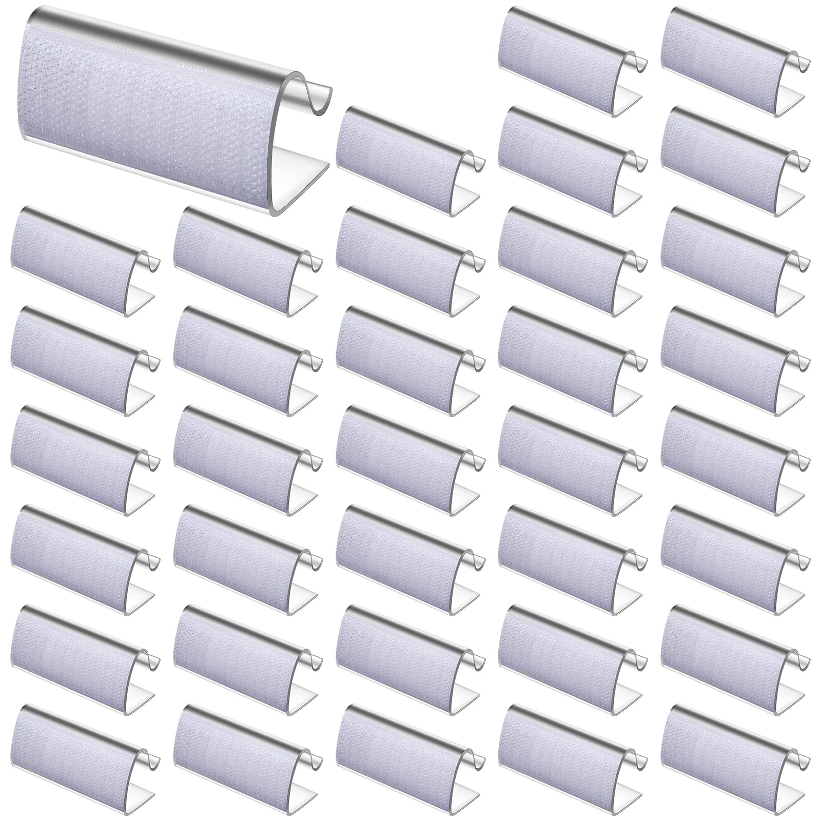 72 Pieces Table Skirting Clips Clear Tablecloth Clips For Indoor Outdoor Events Wedding Meeting Party Picnic Banquet