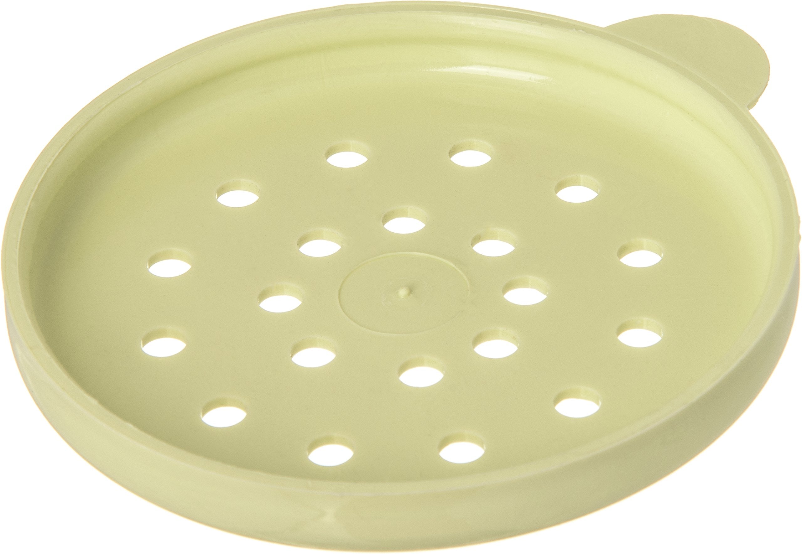 Carlisle Foodservice Products 426104 Polyethylene Cheese Dredge Lid Only, 3.12'' Diameter, Yellow (Case Of 12)