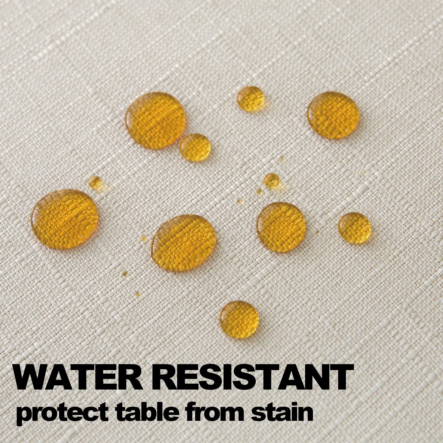 Nlmuvw Square Linen Tablecloth 54 Inch Linen Textured Table Cloth Water Resistant Farmhouse Decorative Table Cover For Dining Ki