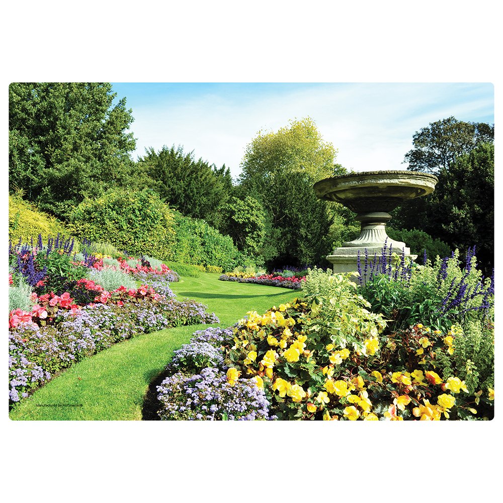 Hoffmaster 311103 English Garden Placemat, 100% Recycled Paper, 9-3/4'' X 14'', Printed (Pack Of 1000)