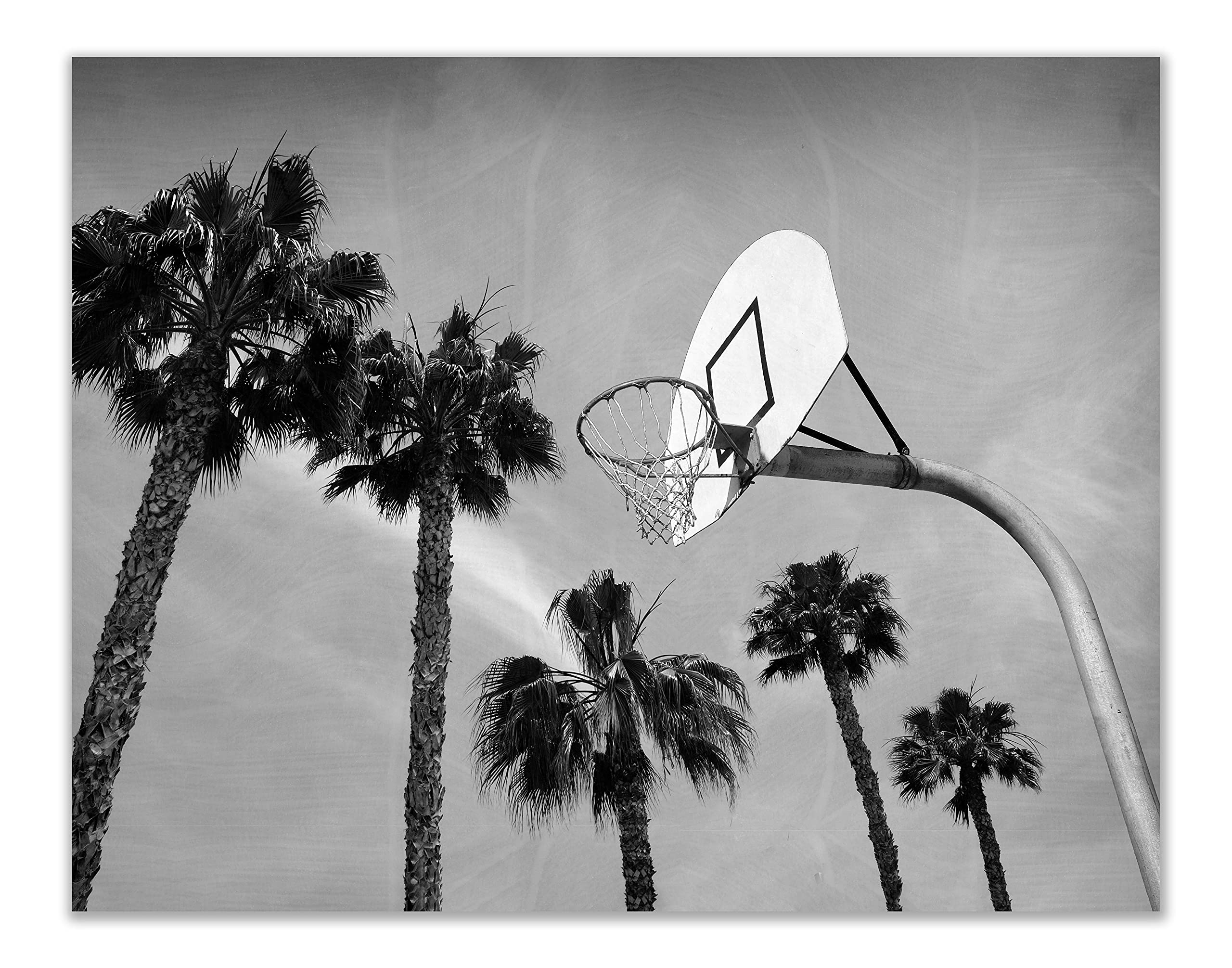 Basketball Wall Art Prints - Single (11X14) Unframed Poster Photos - Bedroom - Man Cave Decor Kids Bedroom Gift Idea - Black And