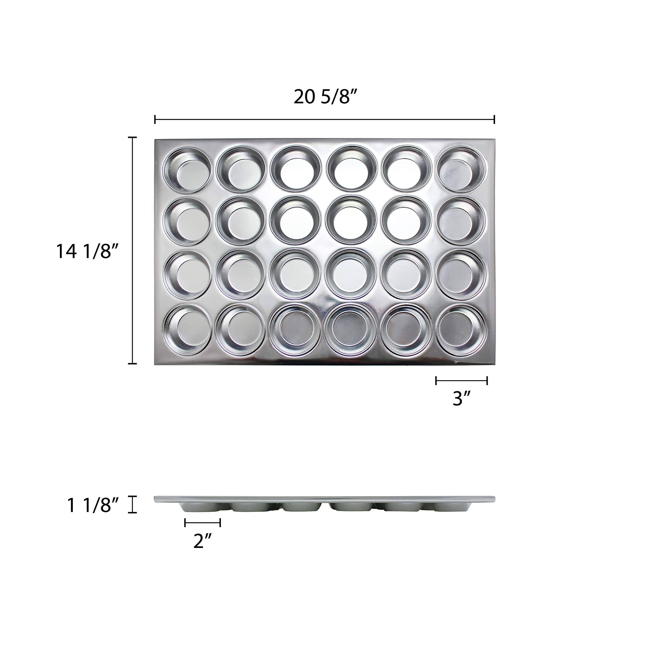 Thunder Group 24-Cup Muffin Pan