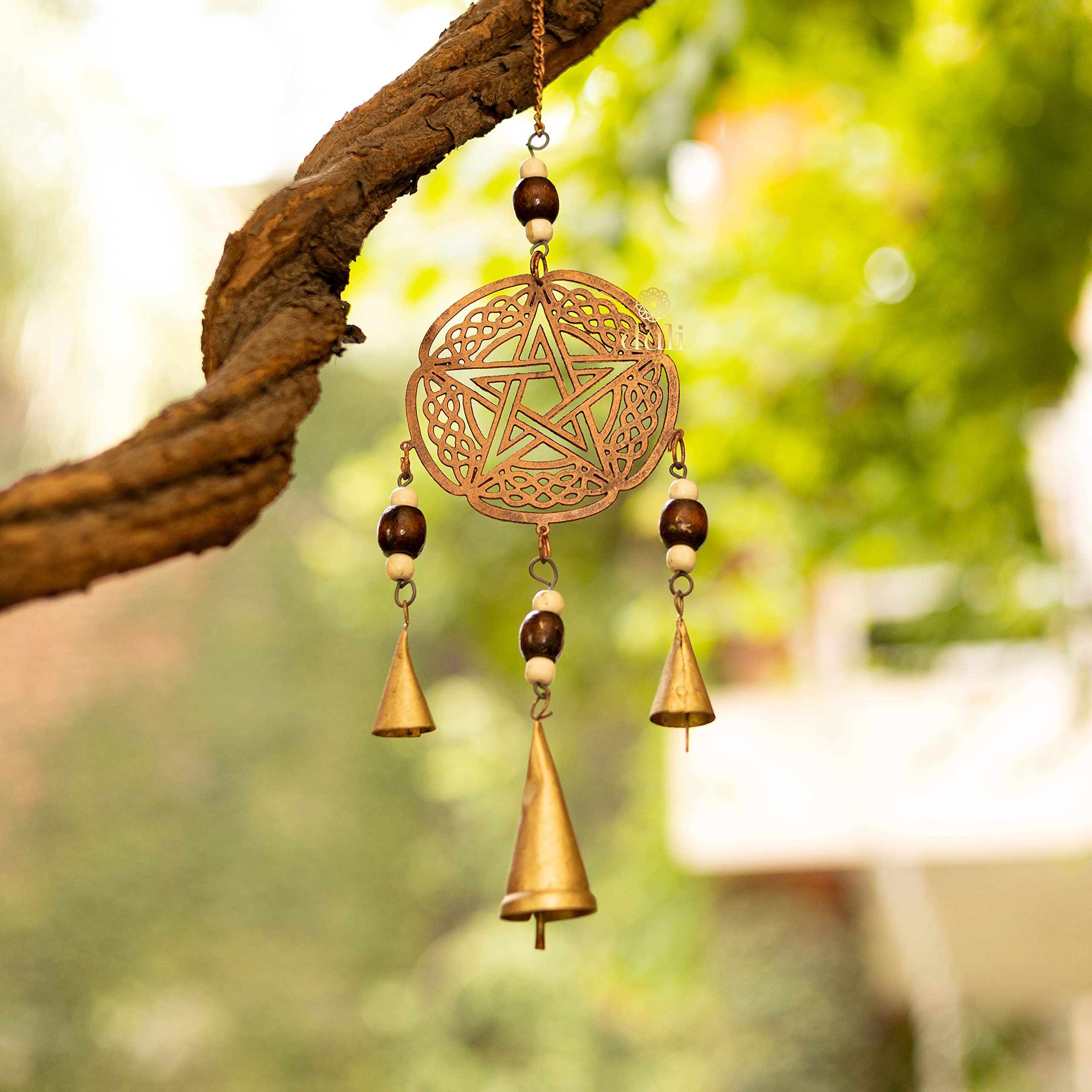 Duli Metal Windchime Wall Hanging, Feng Shui, Wall Art, Wall Decor, Positivevibes, Rustic Wall Hangings, Wall Art, Diwali Decor,