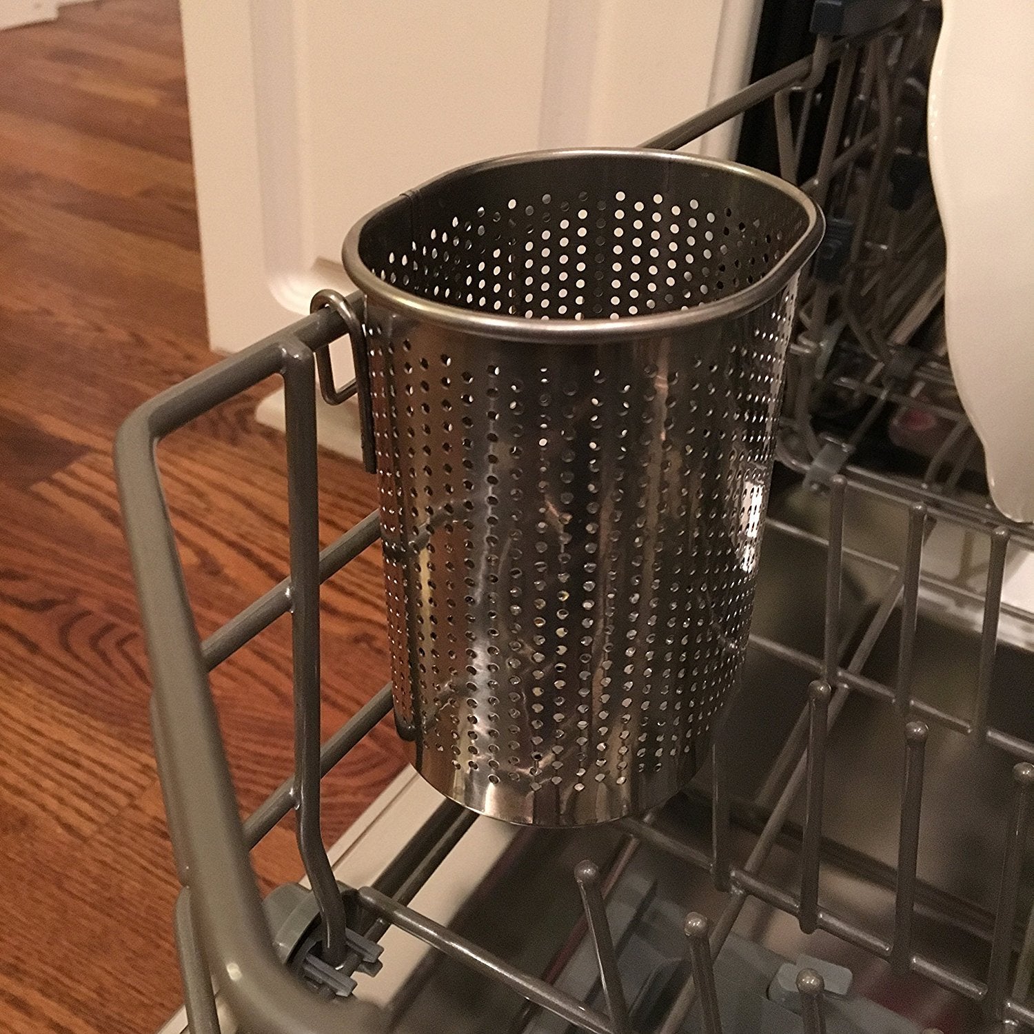 Stainless Steel Cutlery Utensil Holder (Small Oval) Chopsticks Holder For Dishwasher