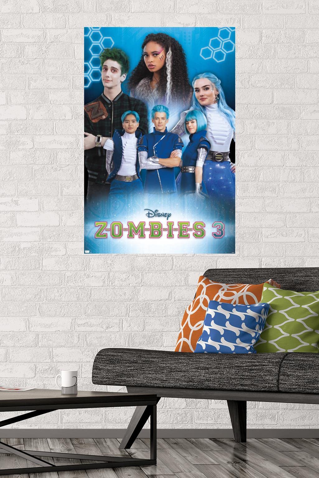 Trends International Disney Zombies 3 - Group Wall Poster, 22.37'' X 34.00'', Unframed Version