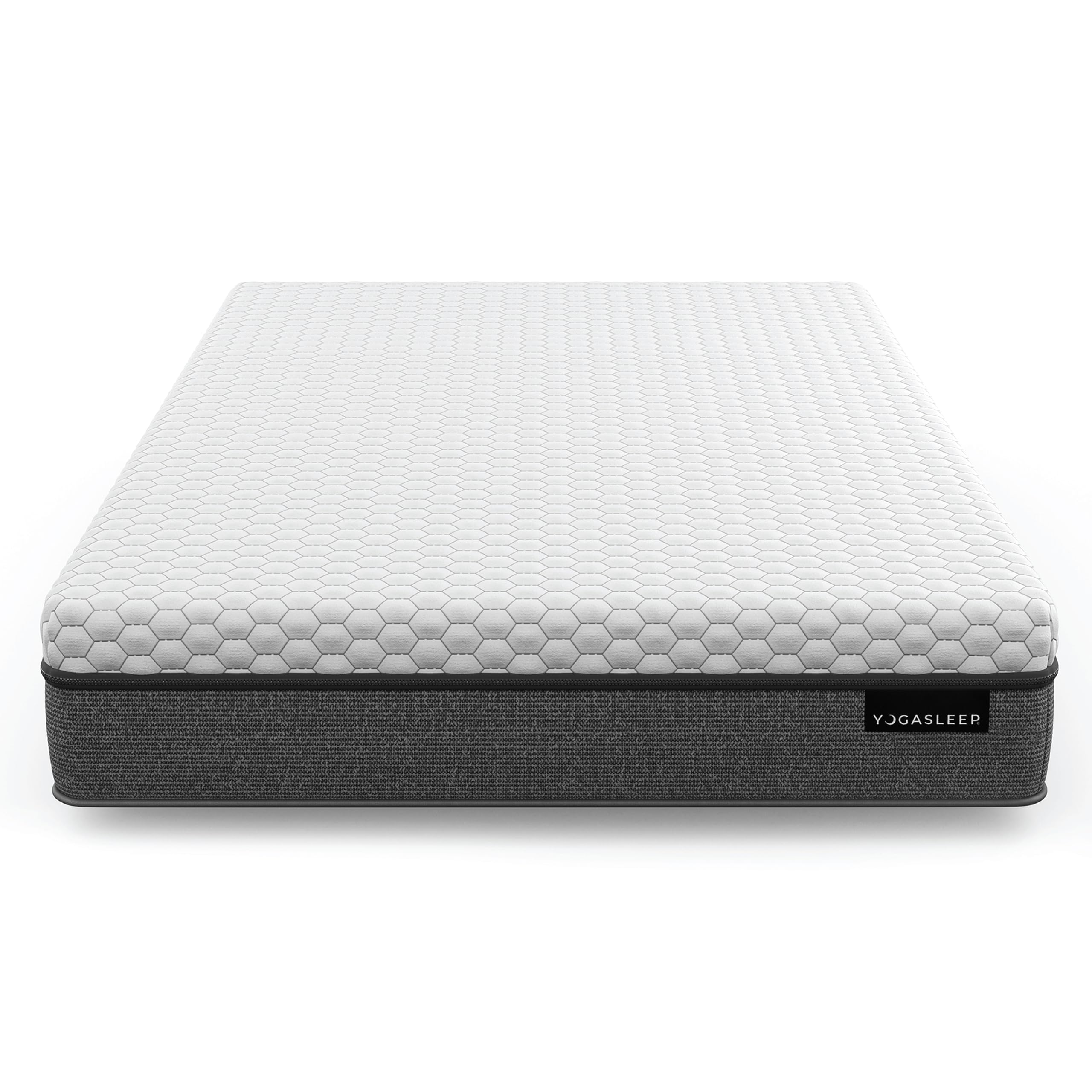 Yogabed Cool Hybrid Mattress (12 Inch) Sleep Cool & Comfortable All Night, Copper-Infused Memory Foam, Edge Coil System, CertiPU