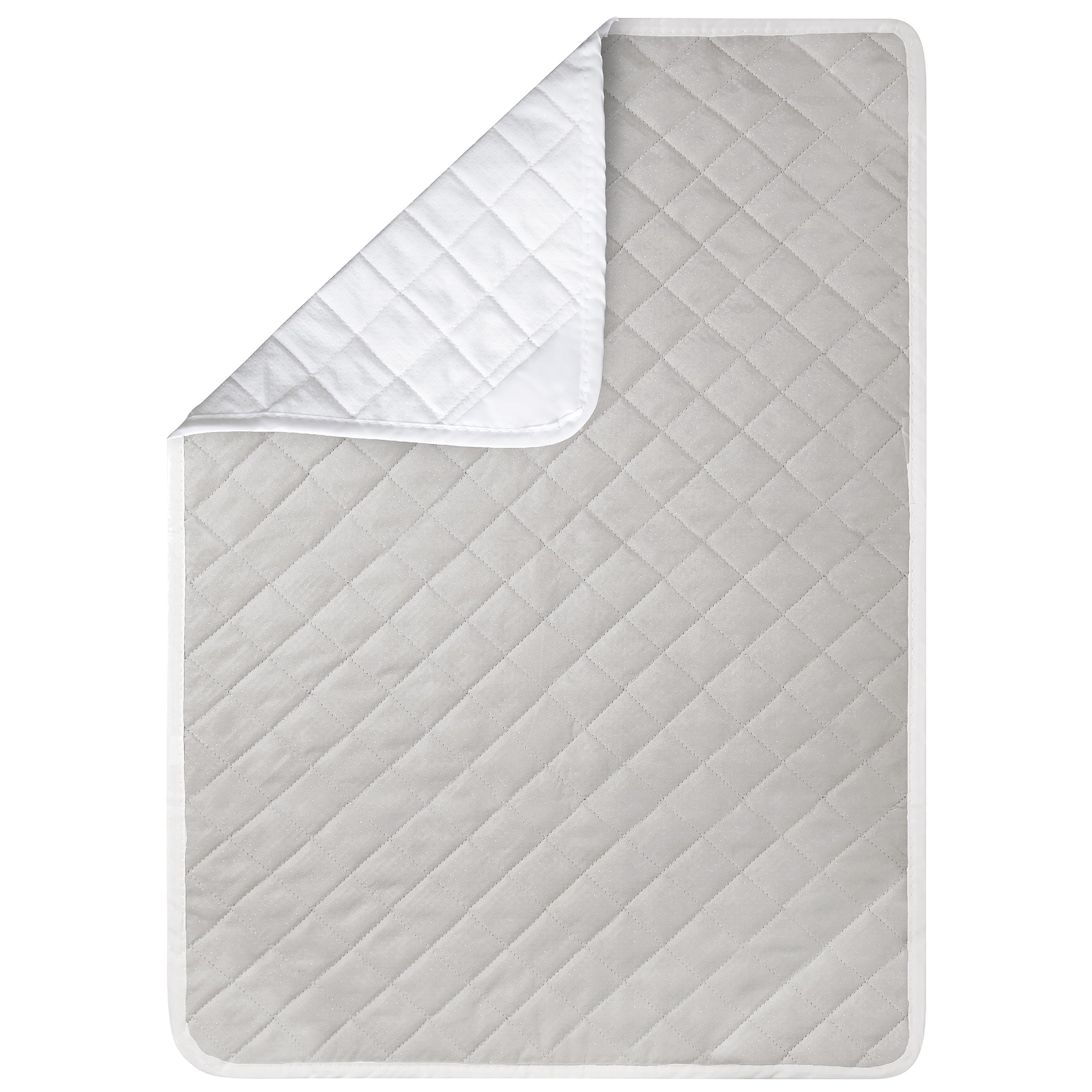 Holdn Storage Ironing Mat, Magnetic Laundry Mat, 28.25    X 19   , Gray, Quilted, Washer And Dryer Countertop, Ironing Pad