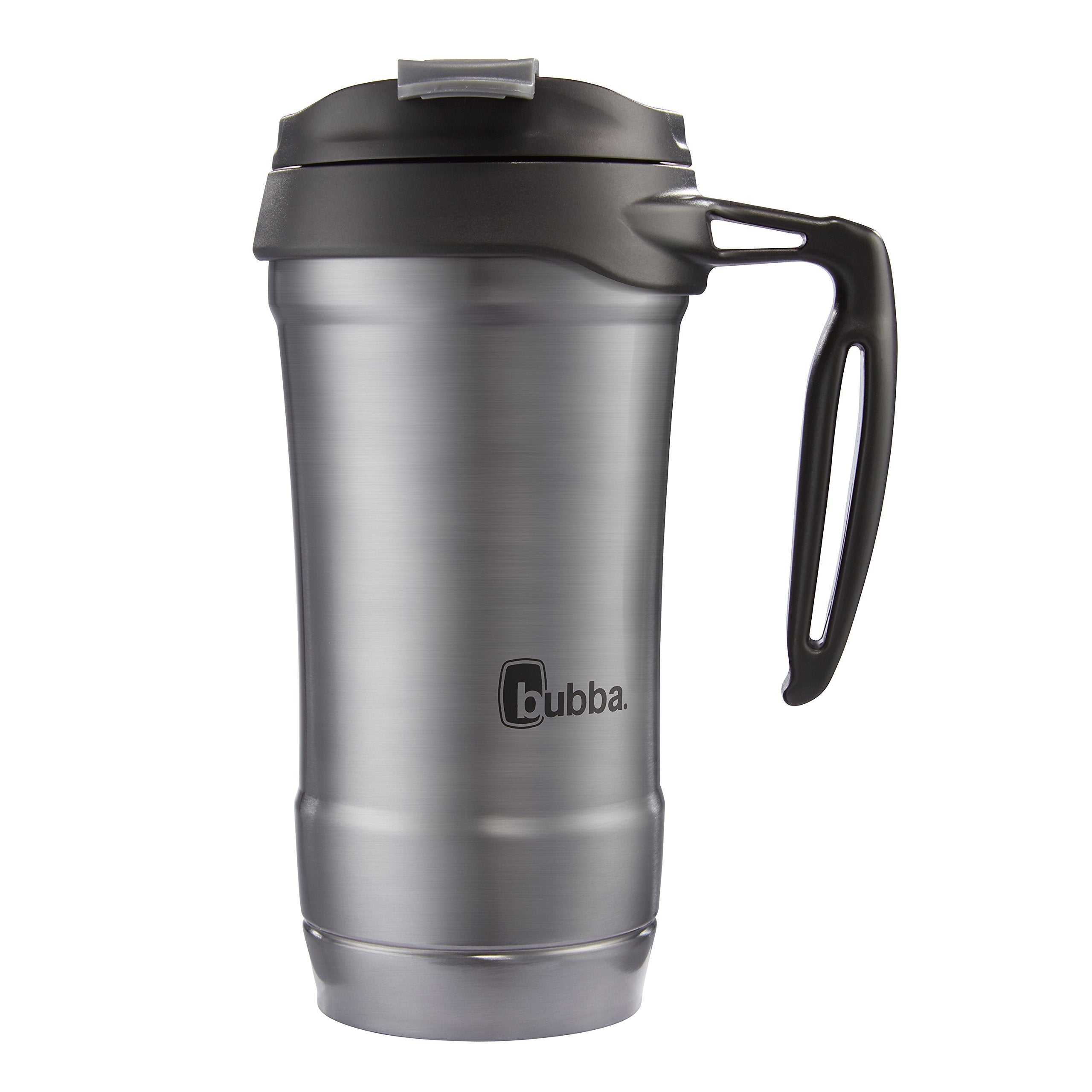 Bubba HERO 18 oz Vacuum-Insulated Travel Mug with Handle, Gunmetal, Model 20087