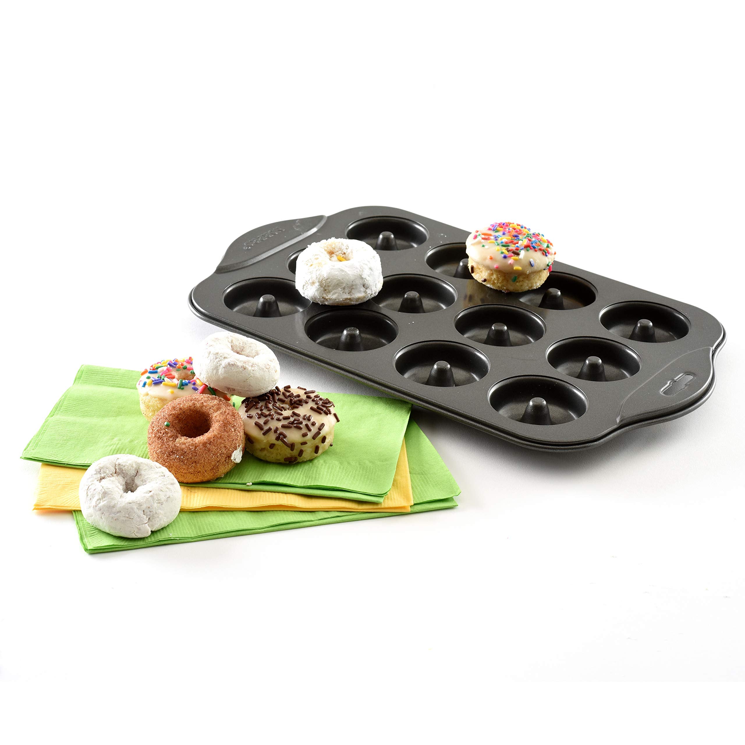 Norpro Nonstick Mini Donut Pan, As Shown