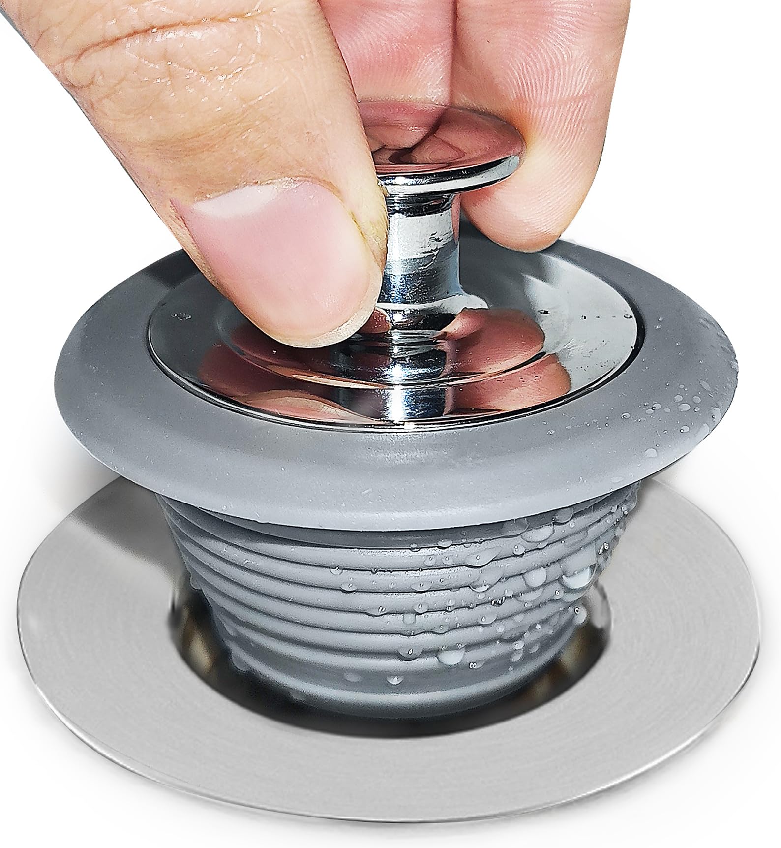 Bathtub Drain Stopper, Sink Stopper, Tub Stopper, Bathtub Drain Plug, Universal Bathroom Bath Tub Drain Stoppers, Shower Drain C