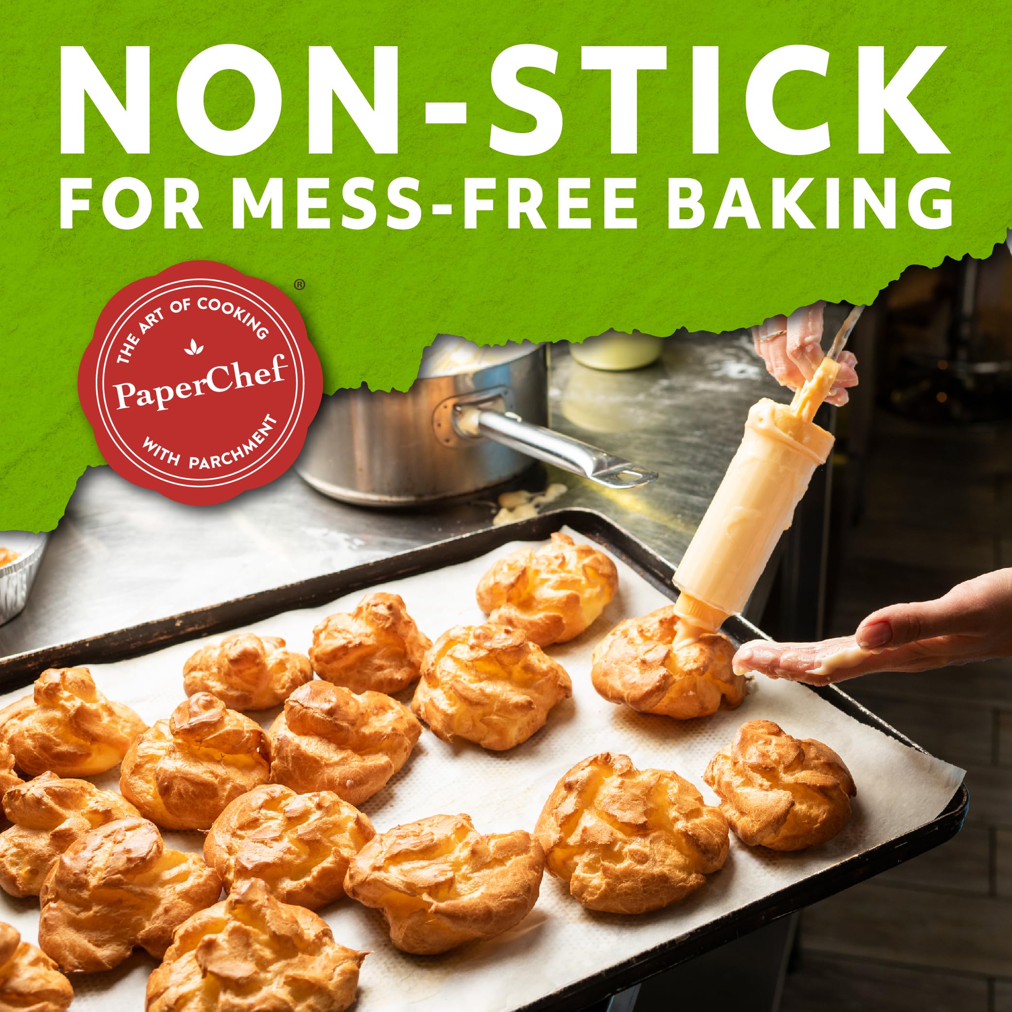 PaperChef Culinary Parchment Paper, Non-Stick, 41 Sq Ft, Model 1CS 12