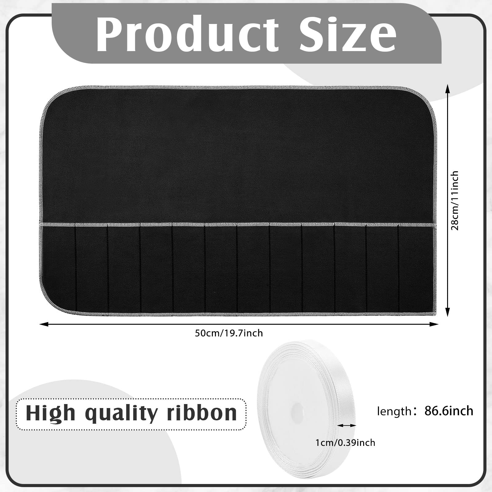 6 Pcs Anti Tarnish Silver Storage Bags Silver Storage Cloth Felt Flatware Organizer Anti Tarnish Silver Protector Bags Place Set