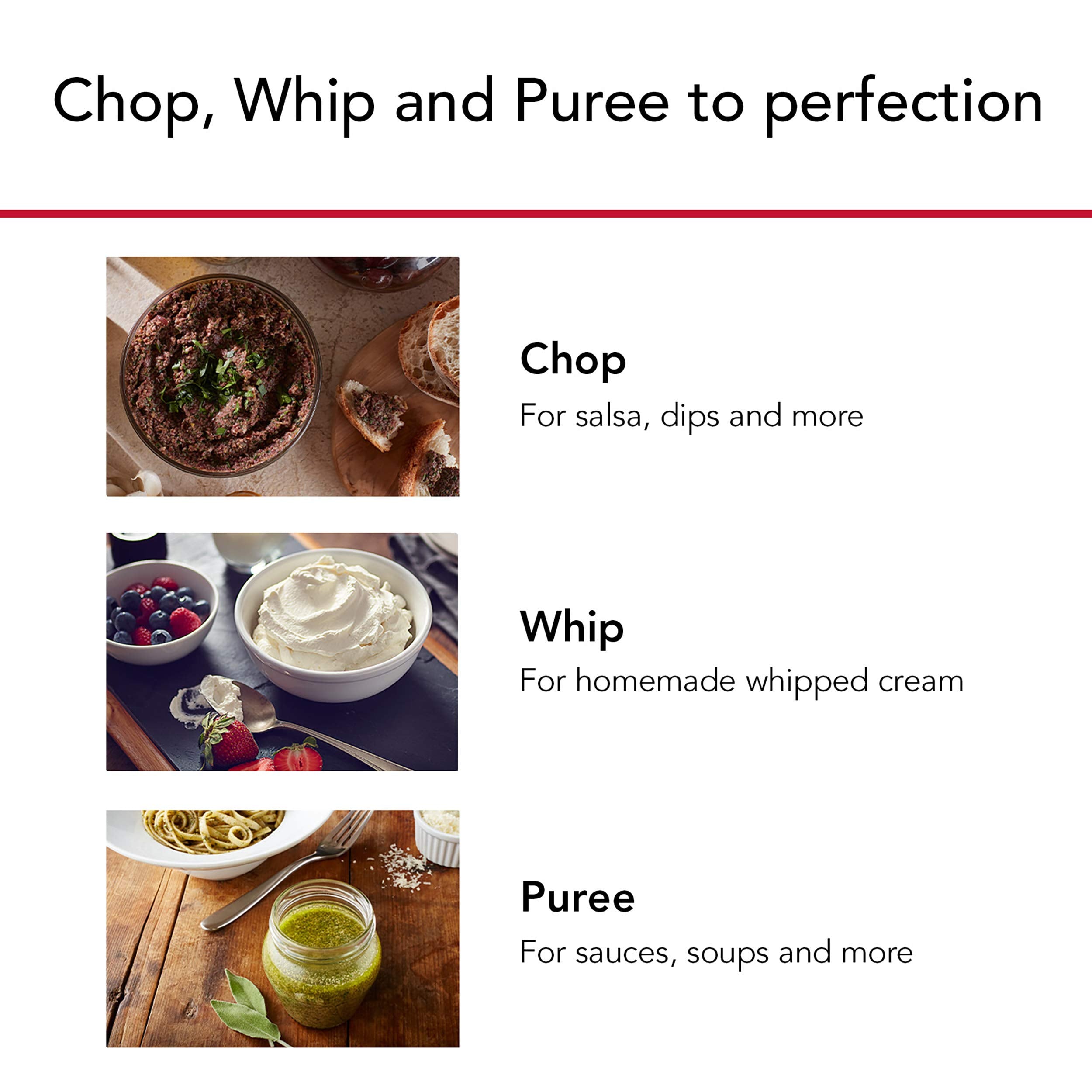 KitchenAid 5 Cup Cordless Food Chopper, Blue Velvet